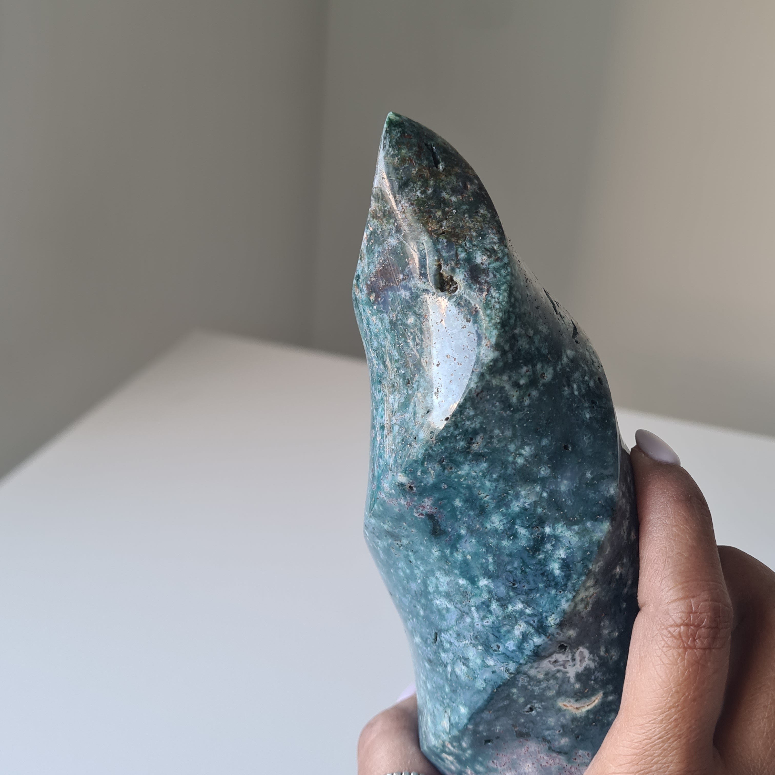 Ocean Jasper Flame | Large | 22 cm tall