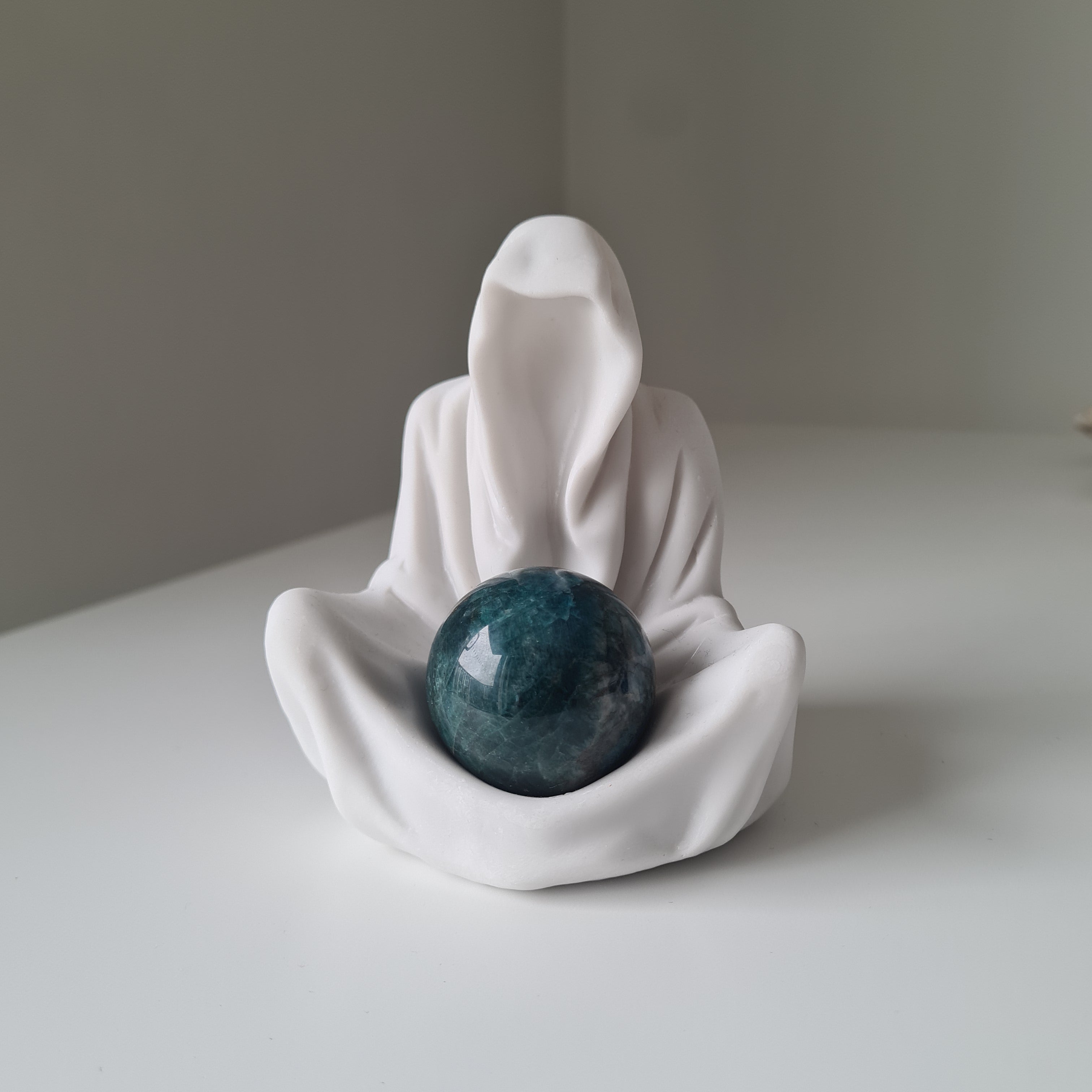 Gate Keeper with Blue Apatite Small Sphere