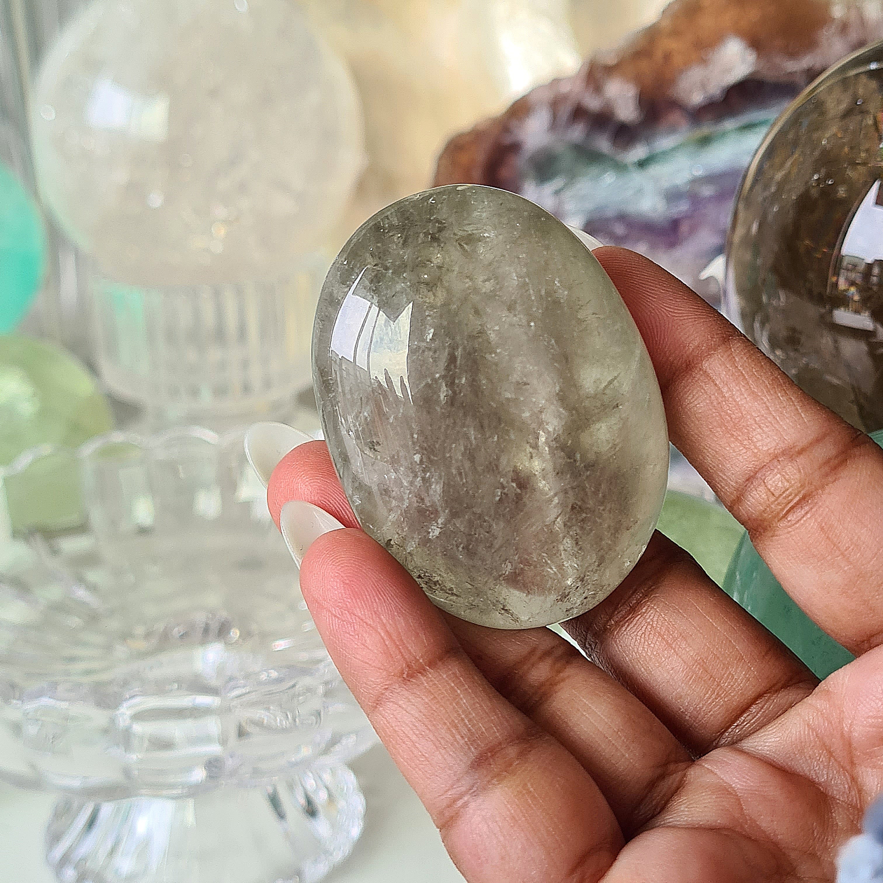 Green Amethyst | Prasiolite | Palm | G20