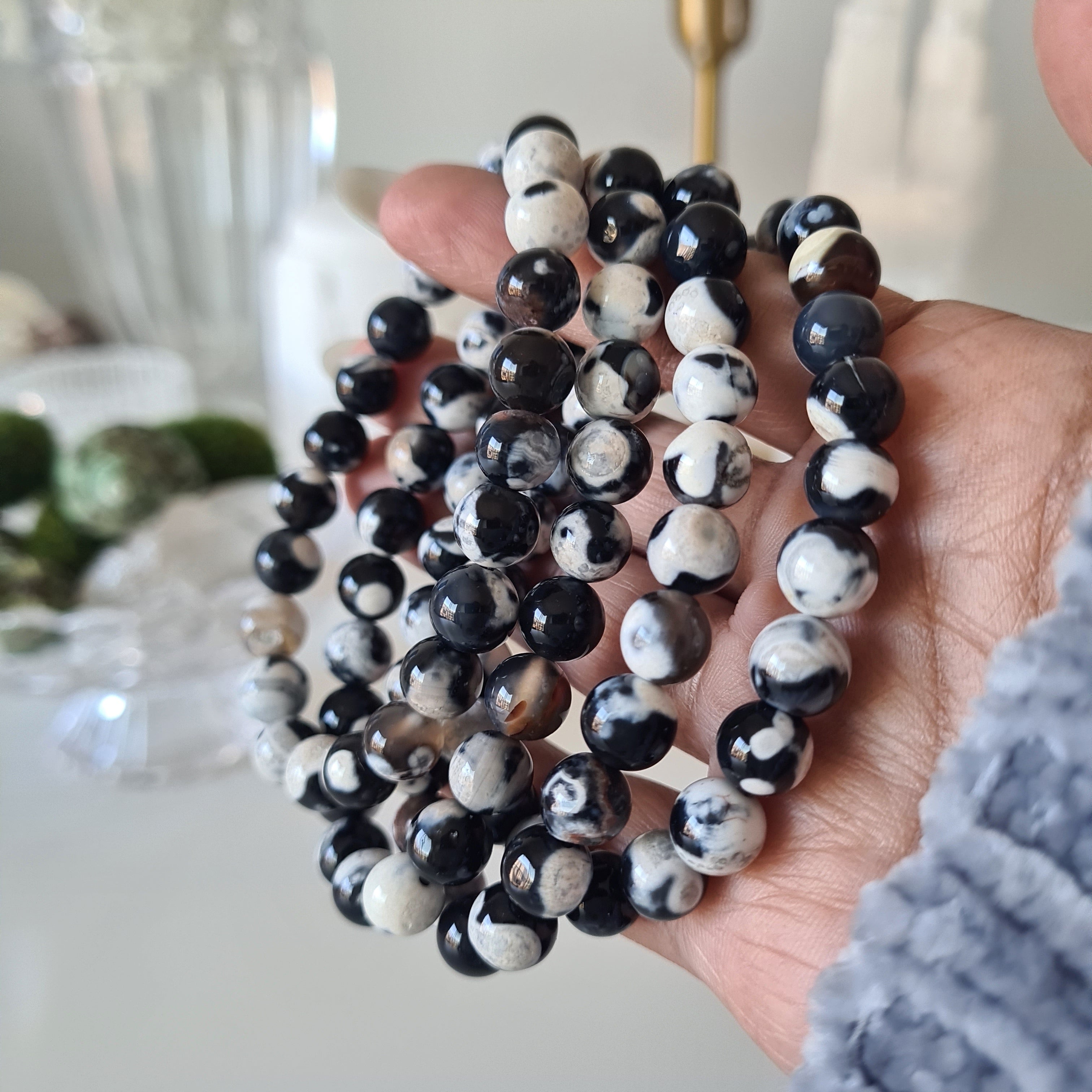 Orca Agate Bracelet | 1 Piece