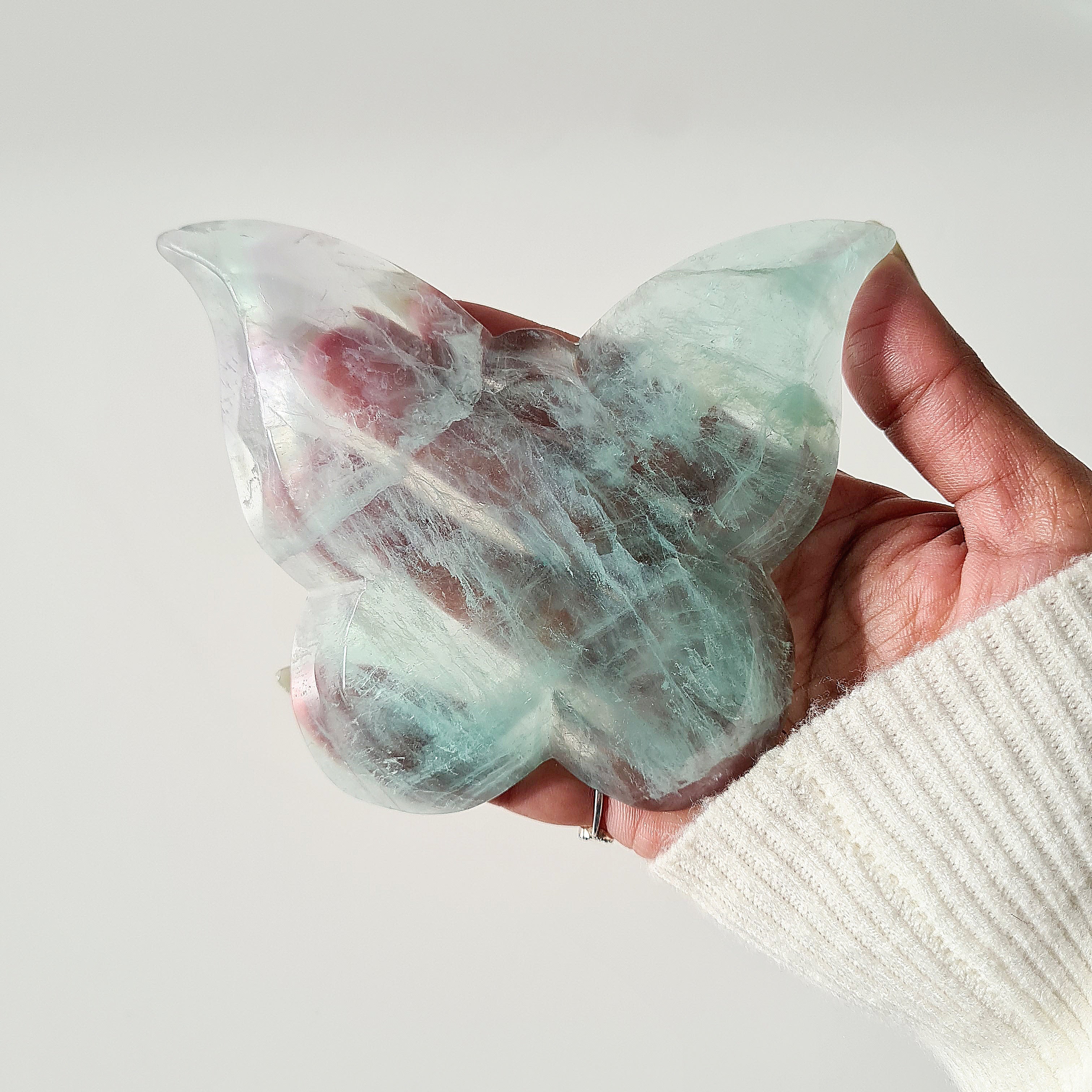 Fluorite Butterfly Bowl | D