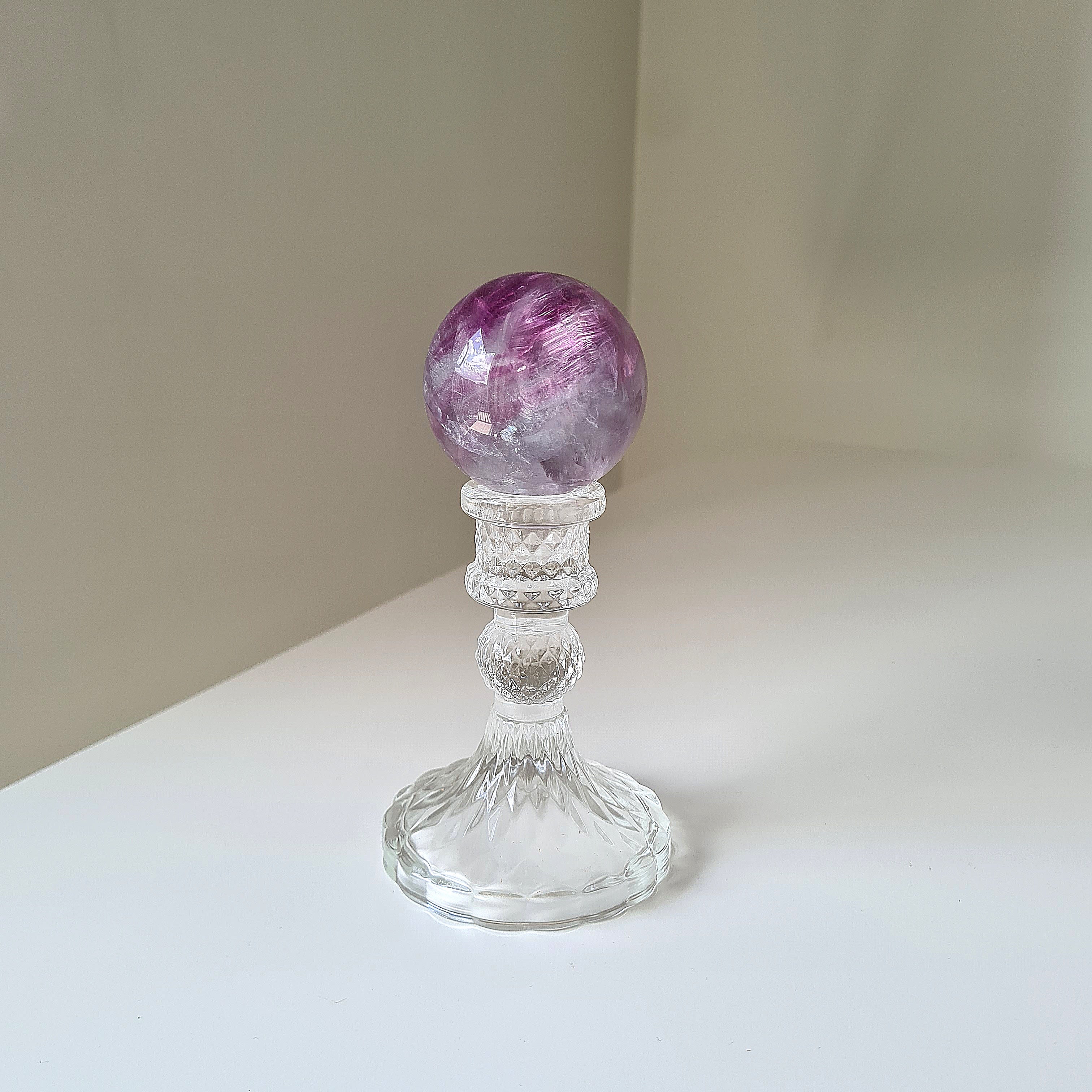 Intergalactic Fluorite with stand | h | 5.4 cm