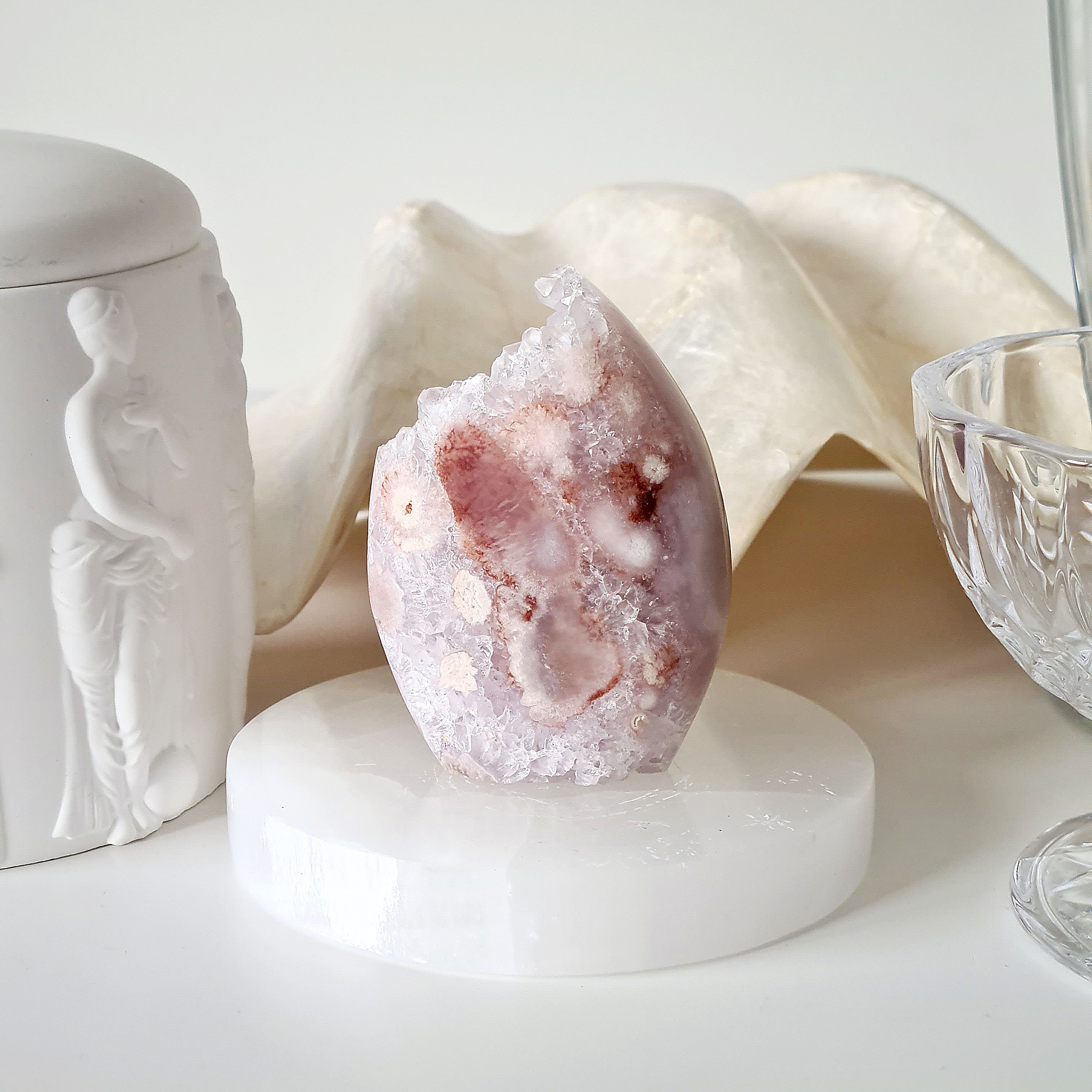 Flower Agate Pink Amethyst | E | 180g