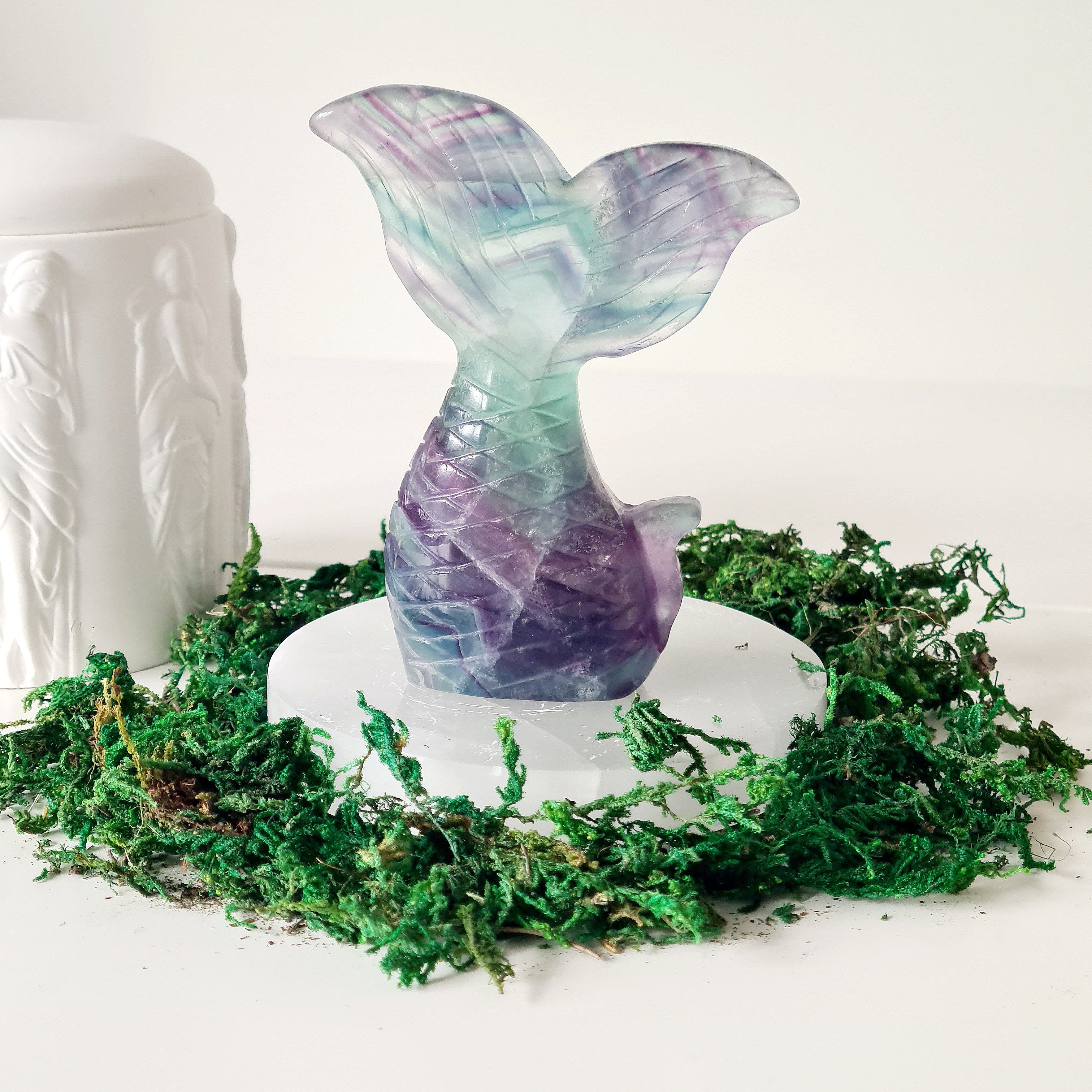 Siren & Mermaid Tail | G | Fluorite