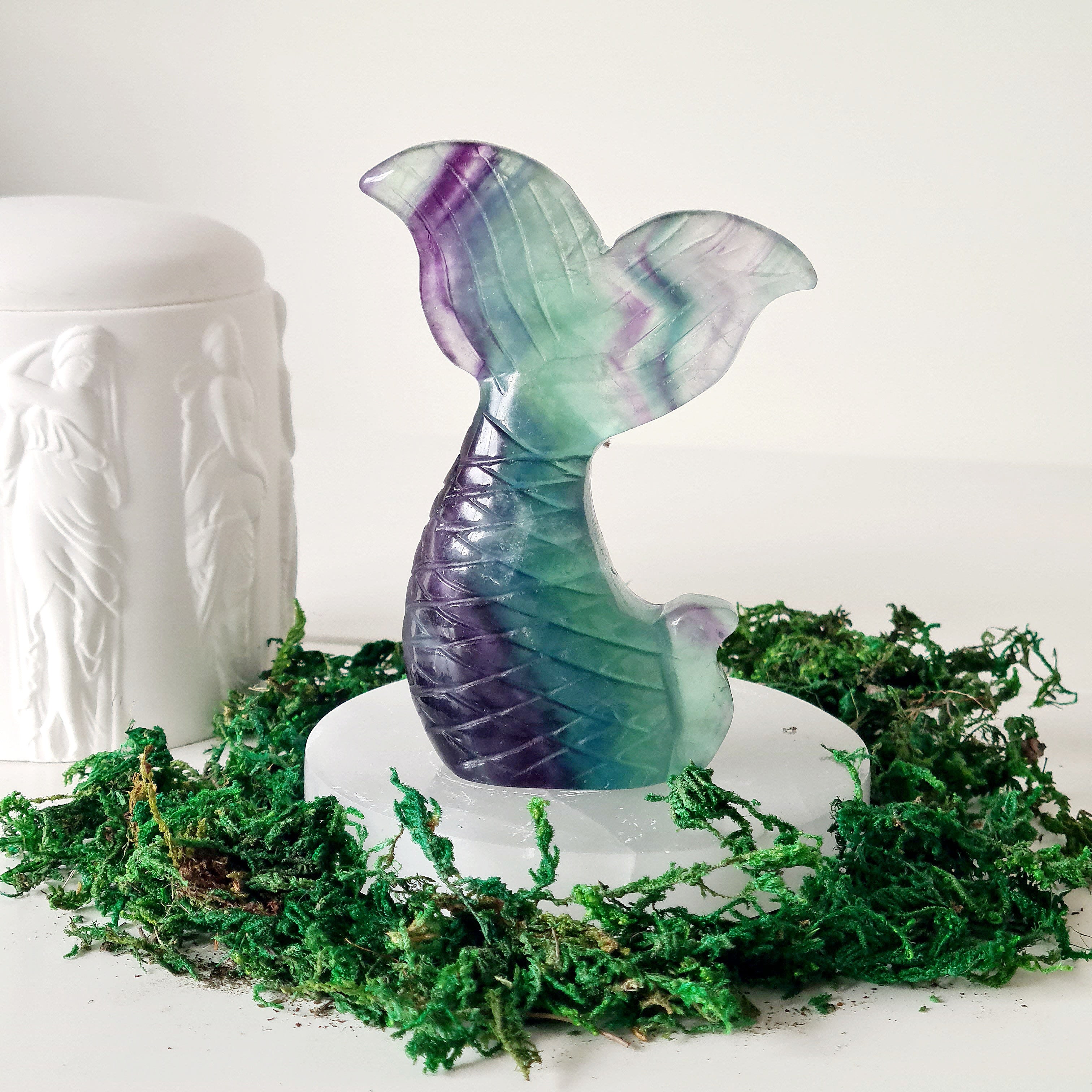 Siren & Mermaid Tail | E | Fluorite