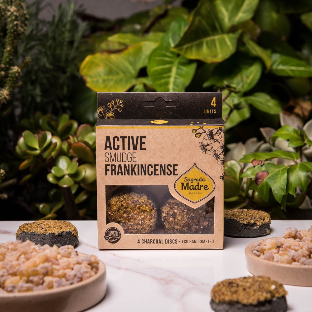 Frankincense Charcoal Disc | 4 pcs