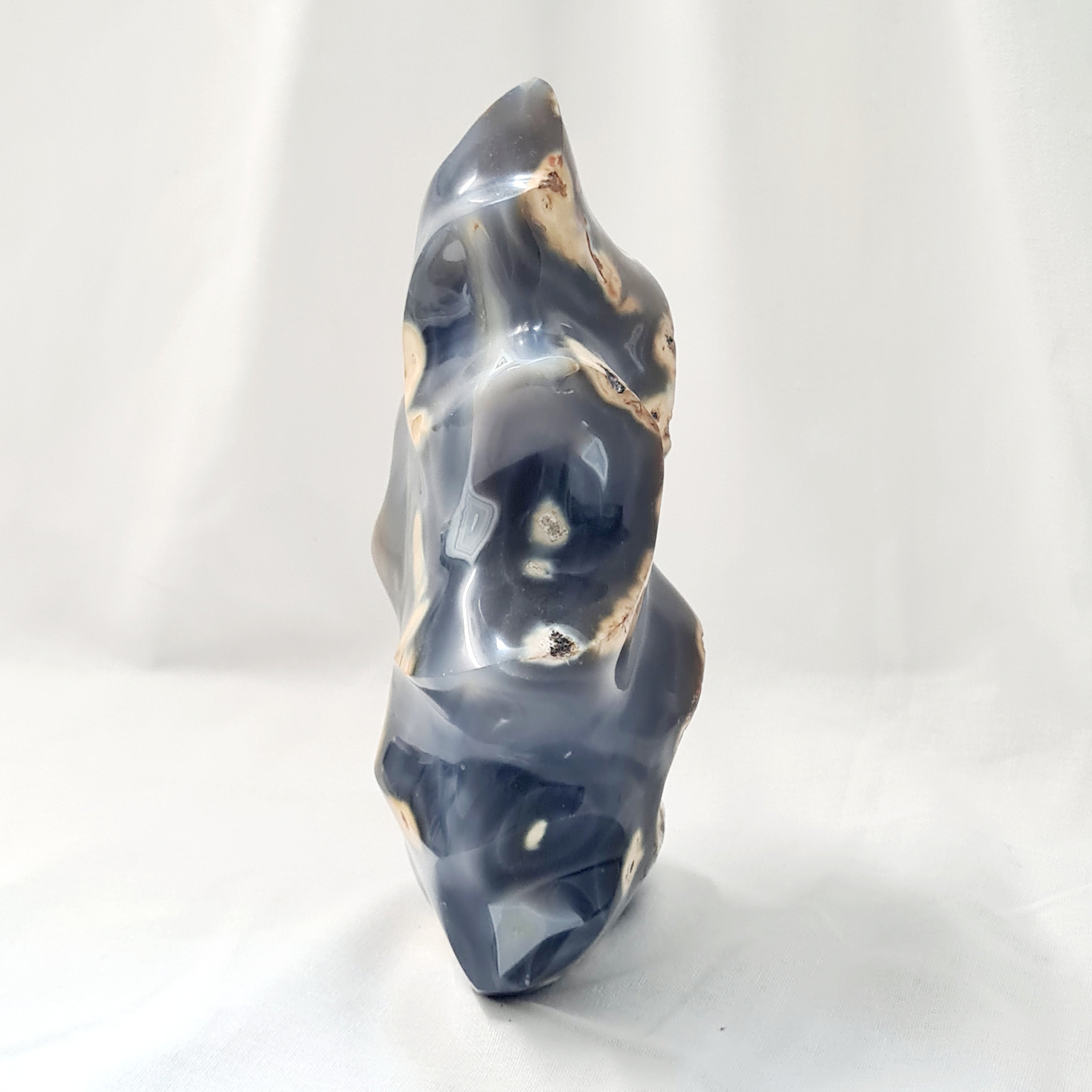 Orca Agate | Large Flame
