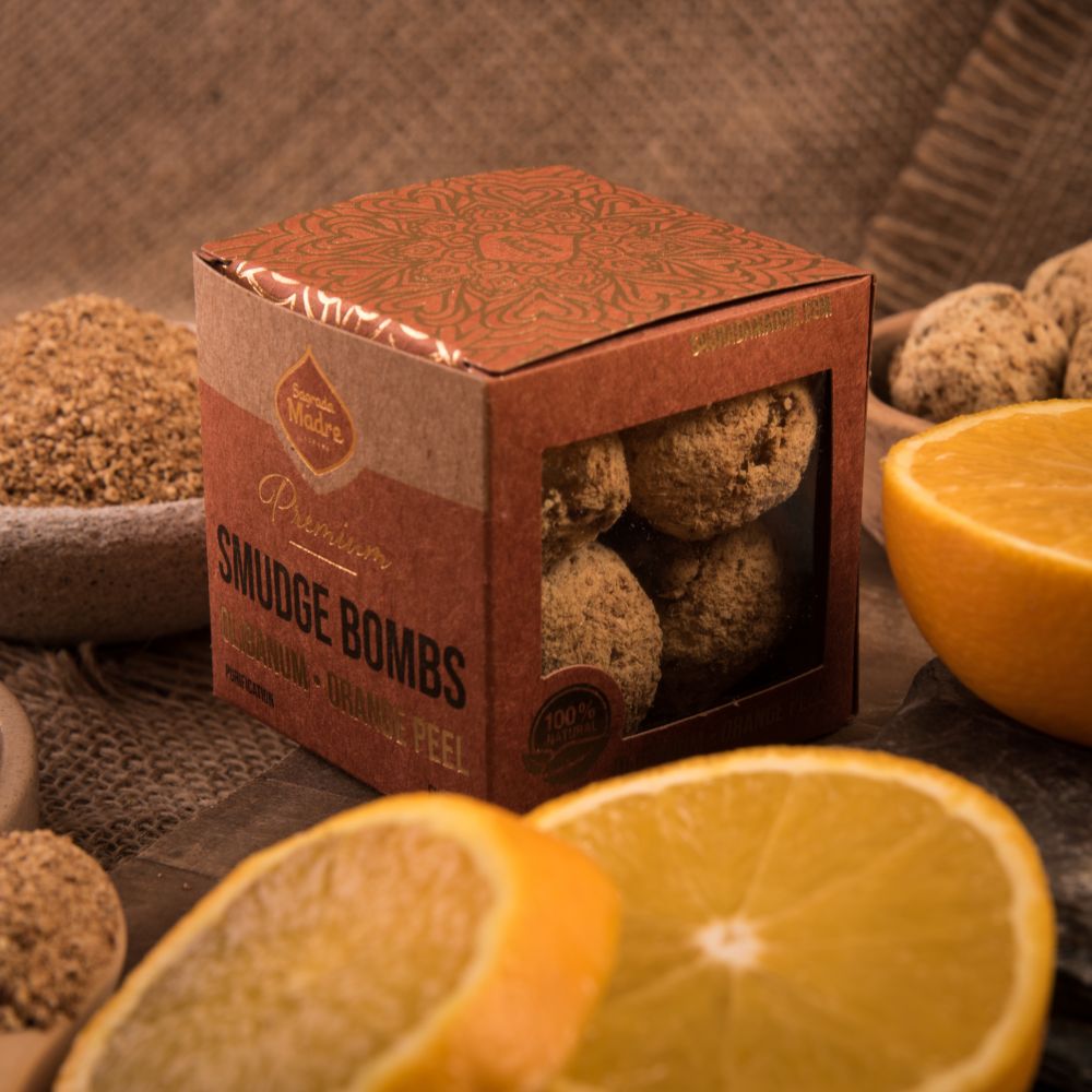 Inner Peace & Calmness | 8 x Olibanum & Orange Peel Bomb