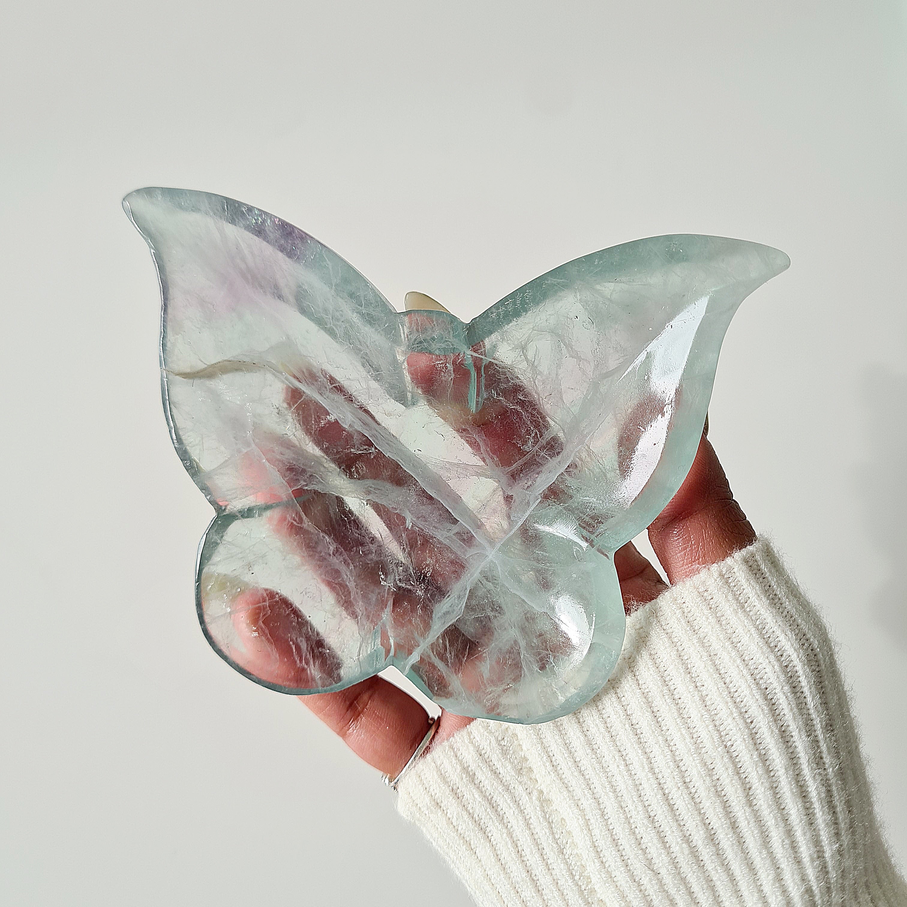 Fluorite Butterfly Bowl | E