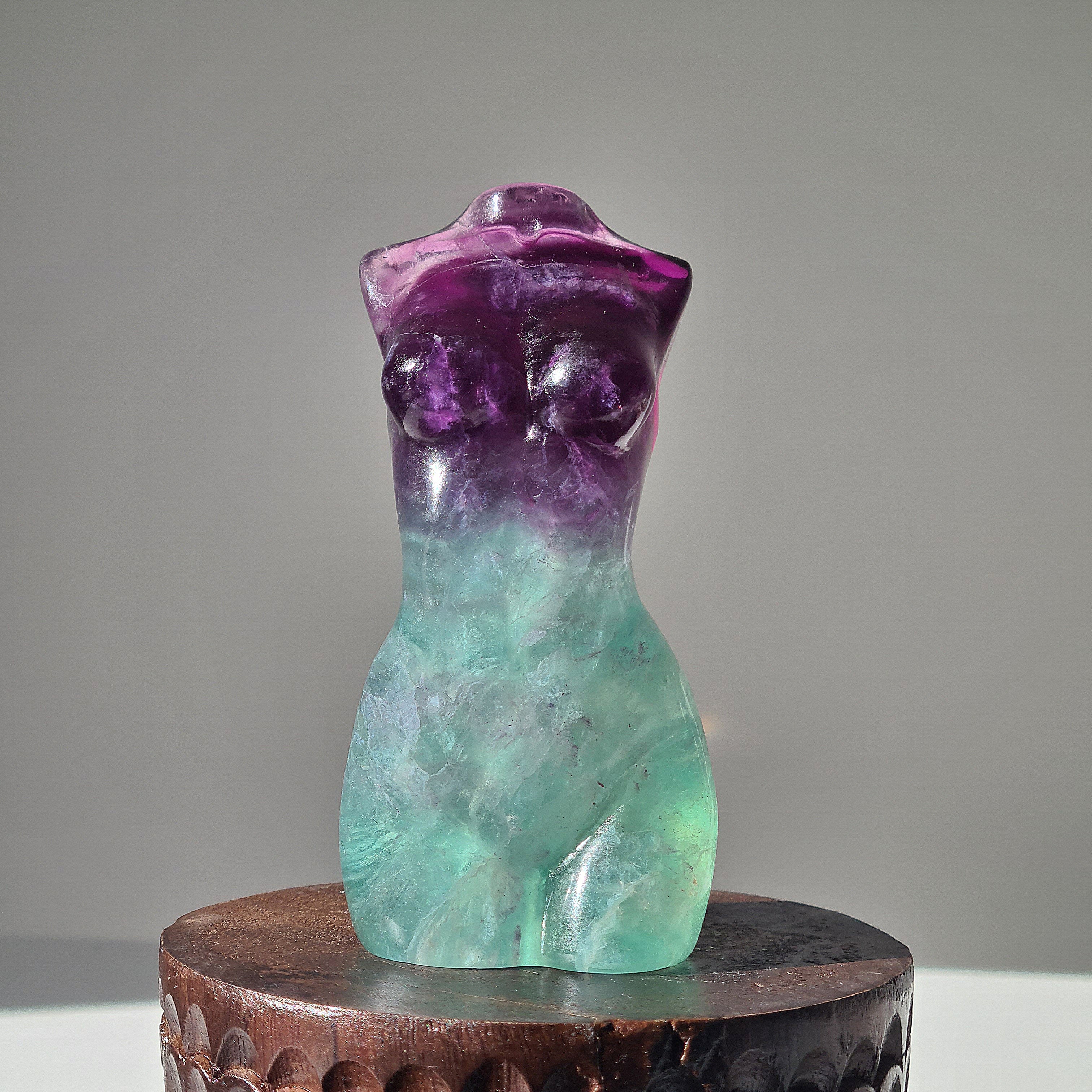 Fluorite Crystal Goddess | A | 400 g