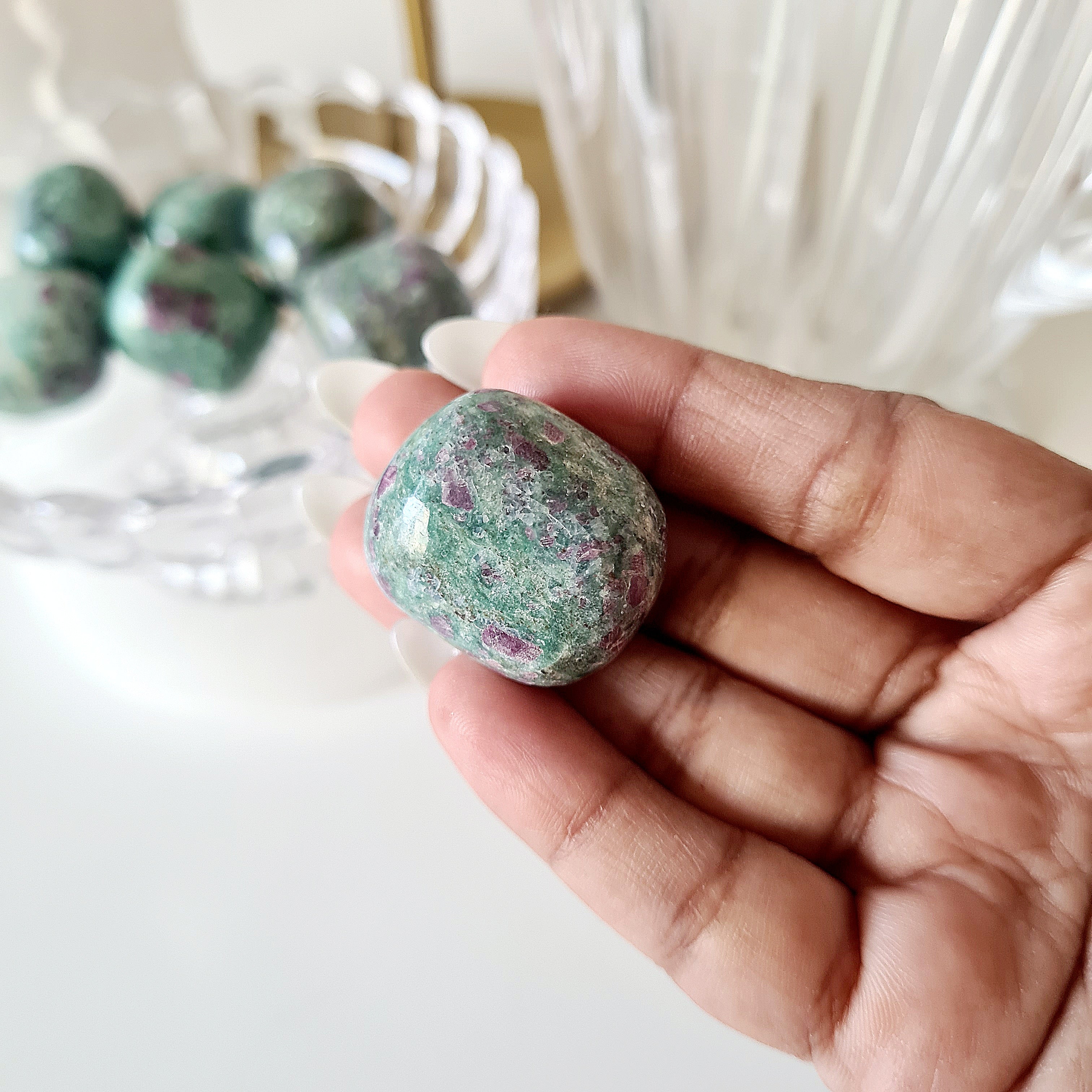 Ruby In Fuchsite | Polished Tumble