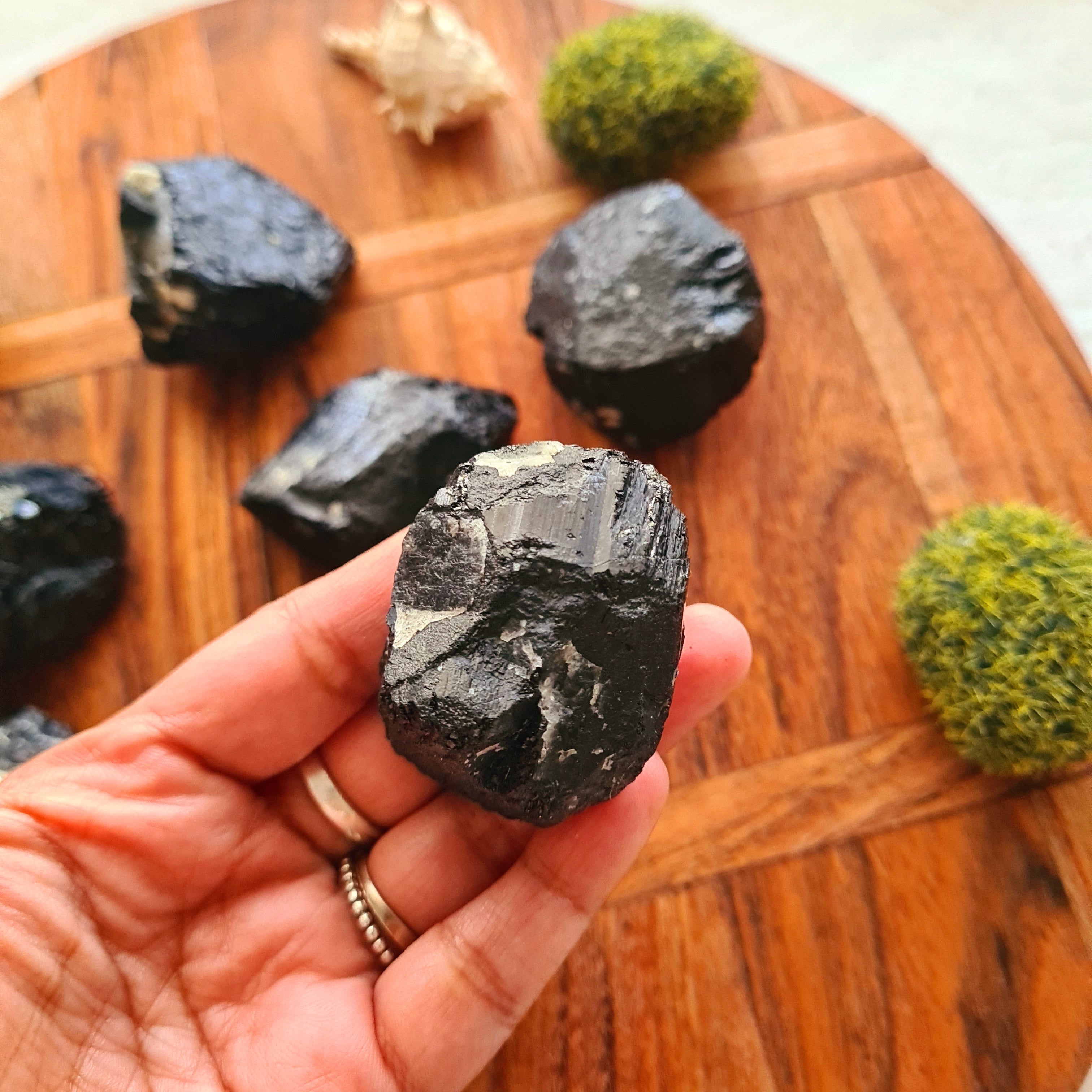 Black tourmaline | Appx 3 cm | Intutively Picked
