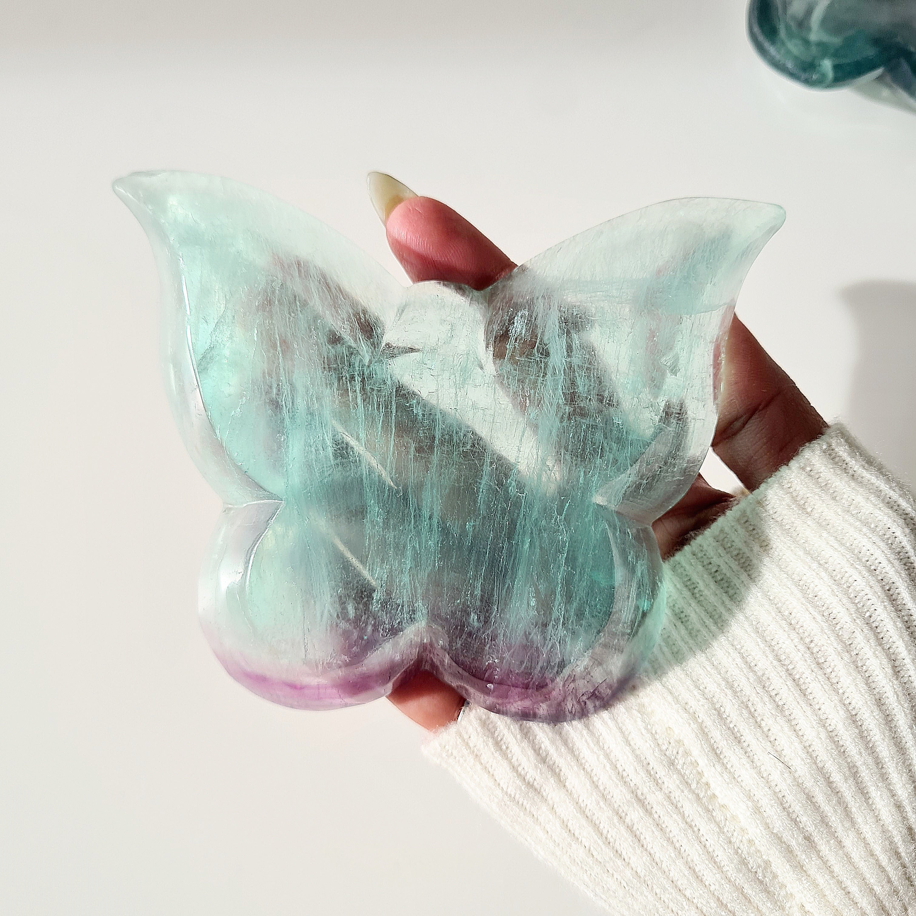 Fluorite Butterfly Bowl | B