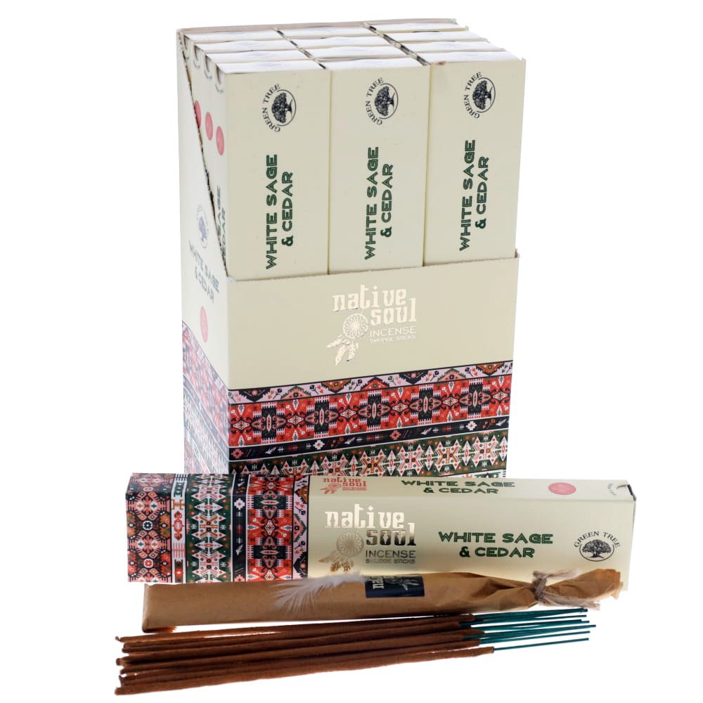 Native Soul – White Sage & Cedar Incense