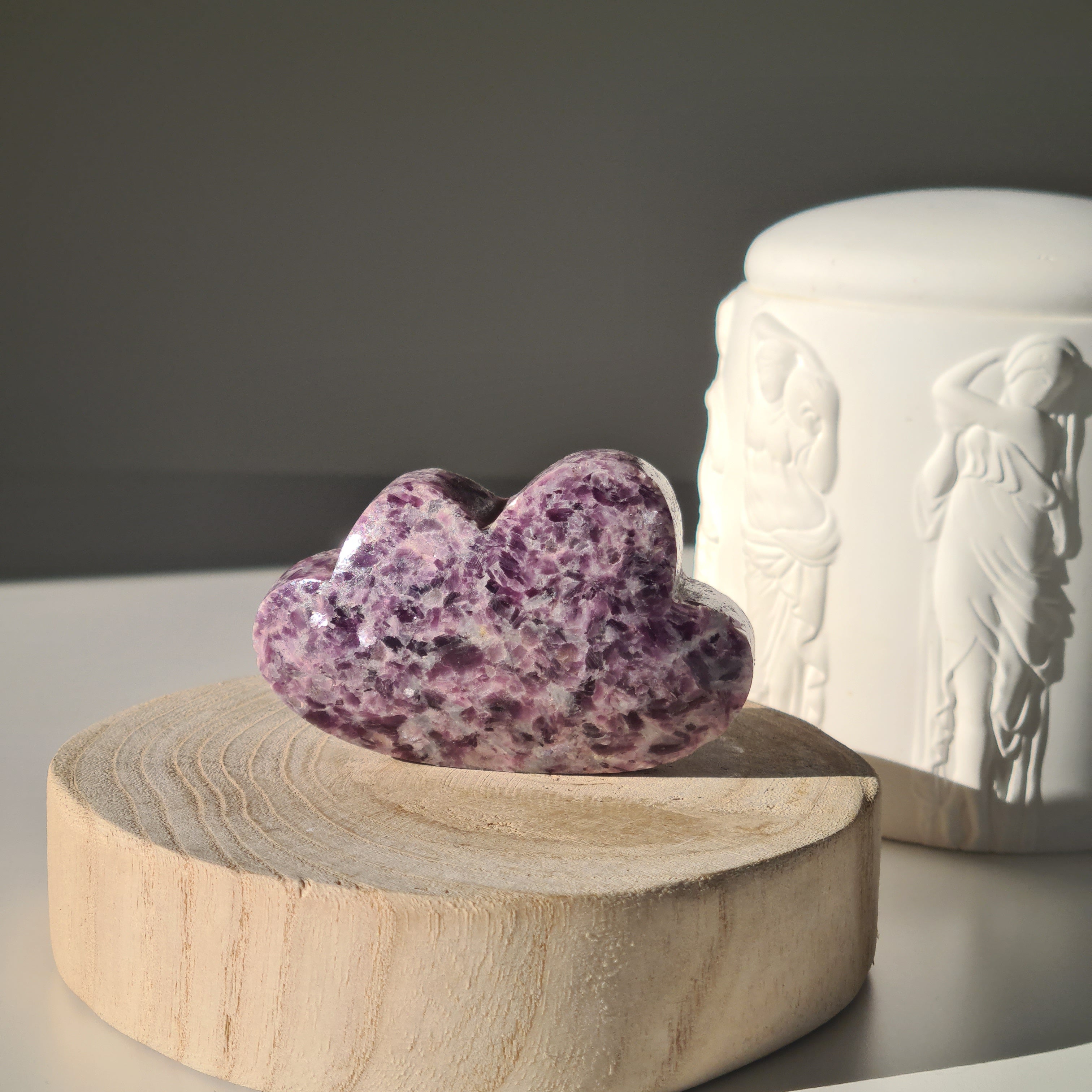Lepidolite Fluffy Cloud | B