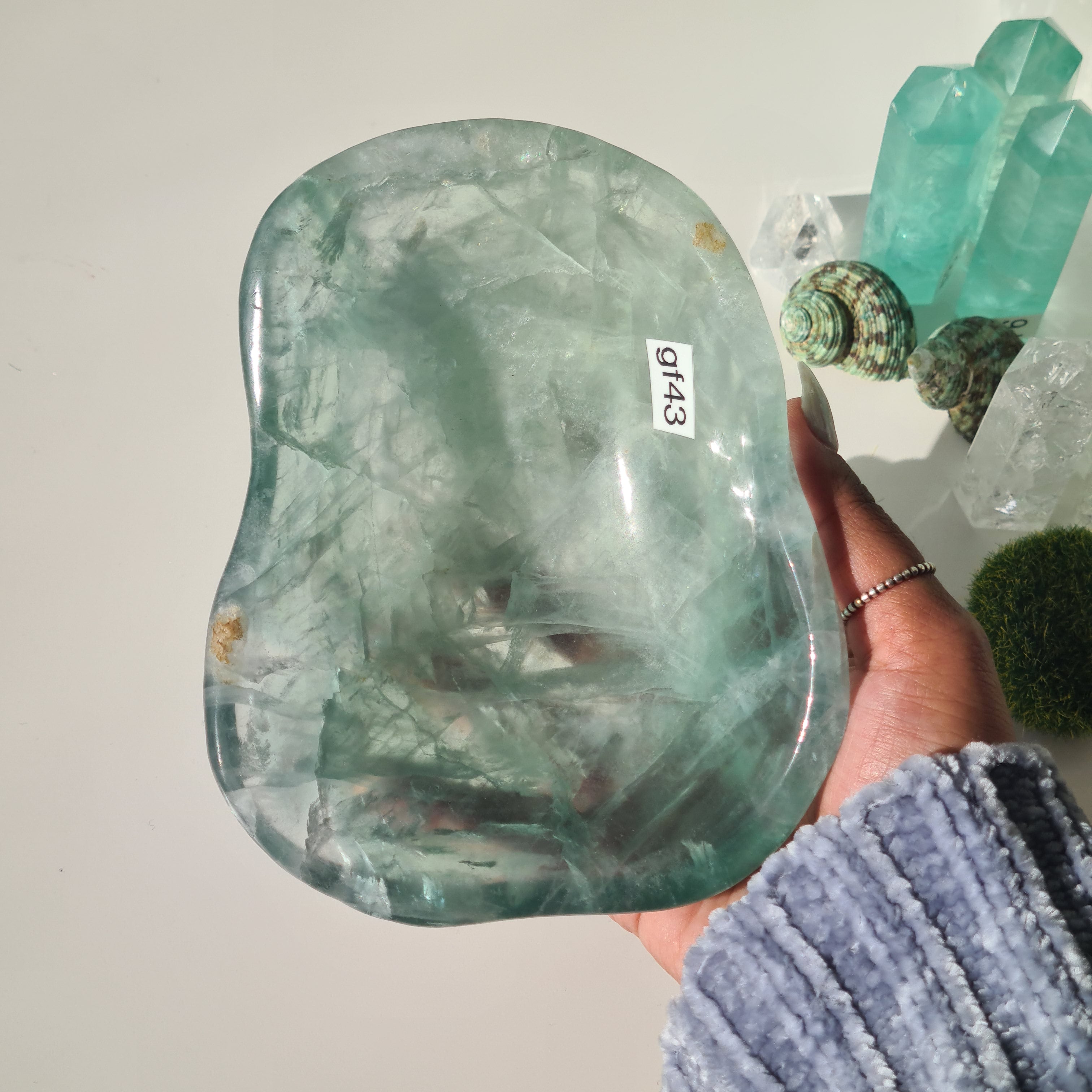 Fluorite Crystal Bowl | gf43