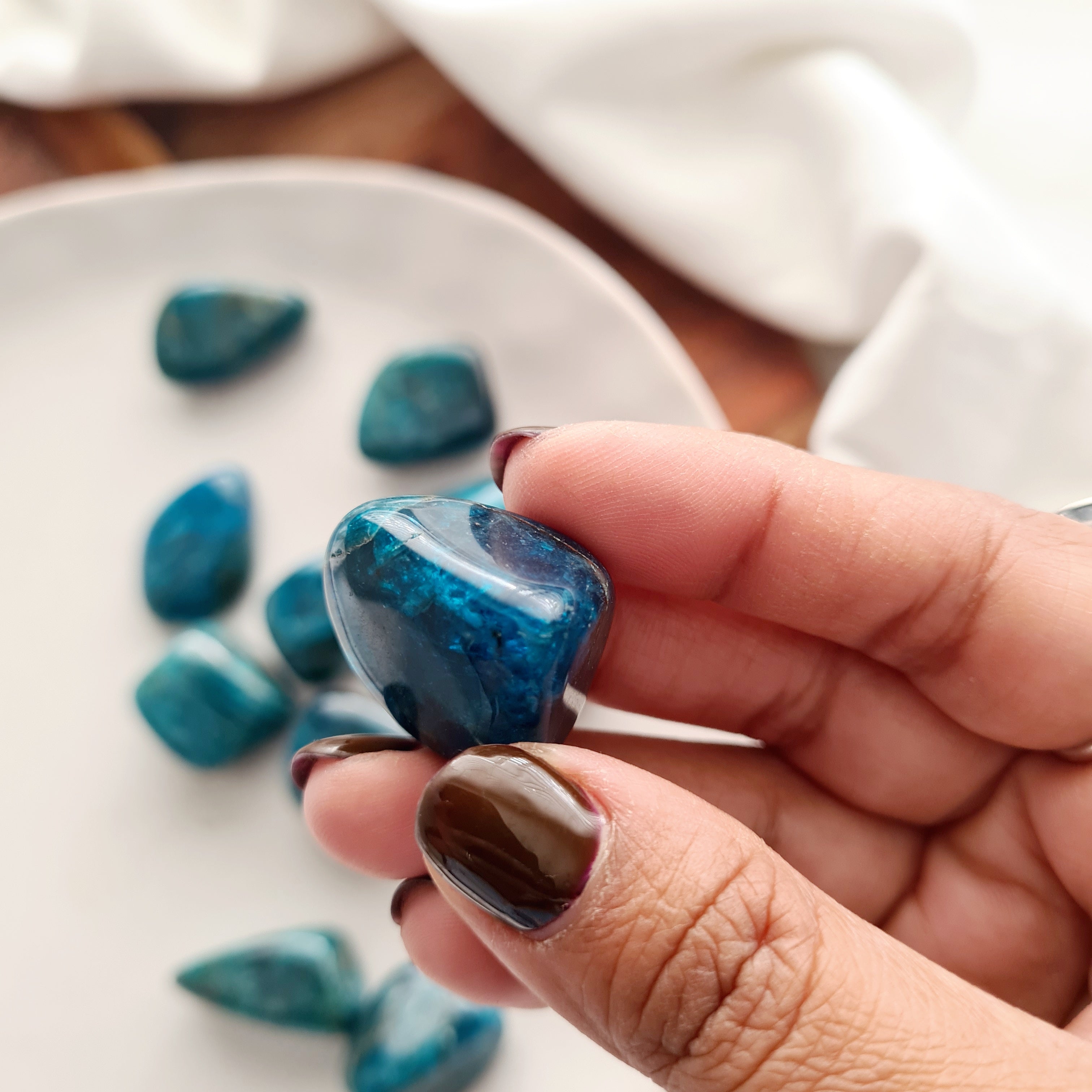 Apatite Crystal Tumble | 1 Piece