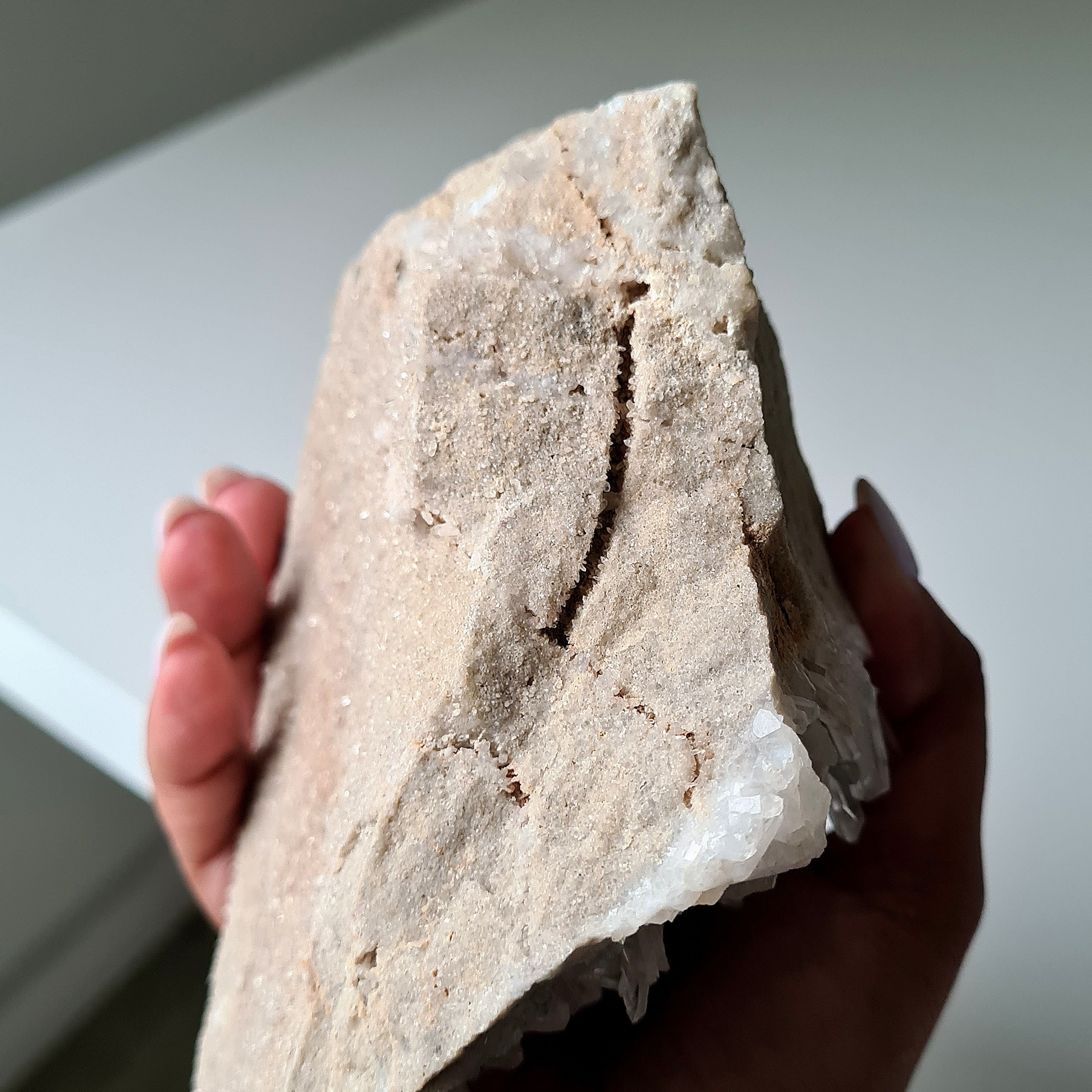 Earthy Clear Quartz Cluster | C