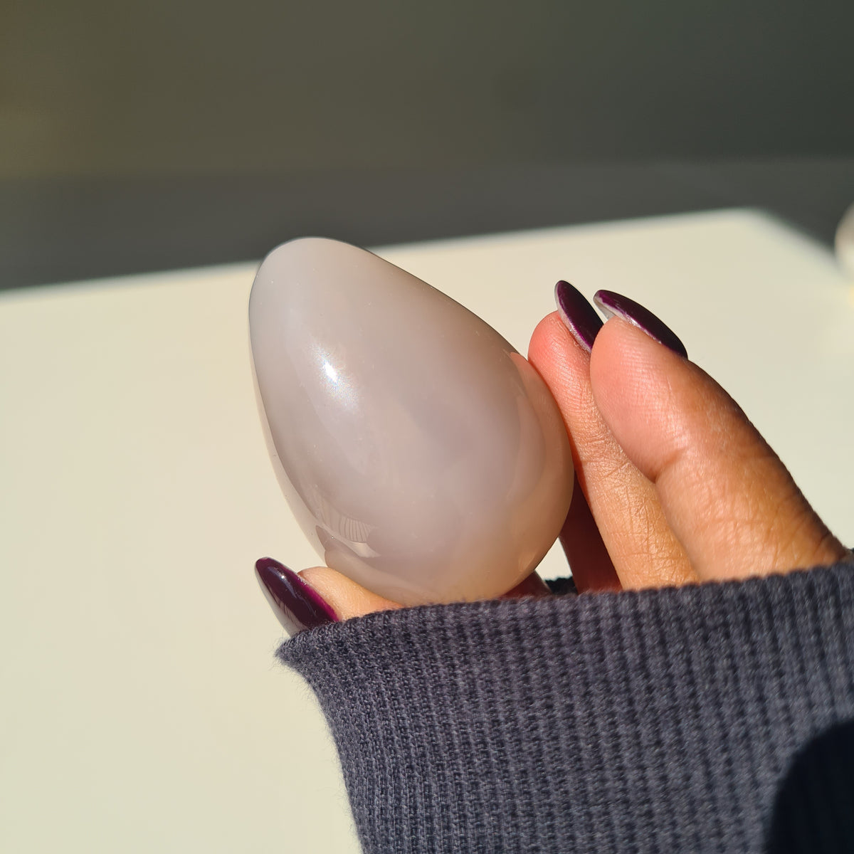 Agate Geode Crystal Egg | Piece A | 5.3 cm