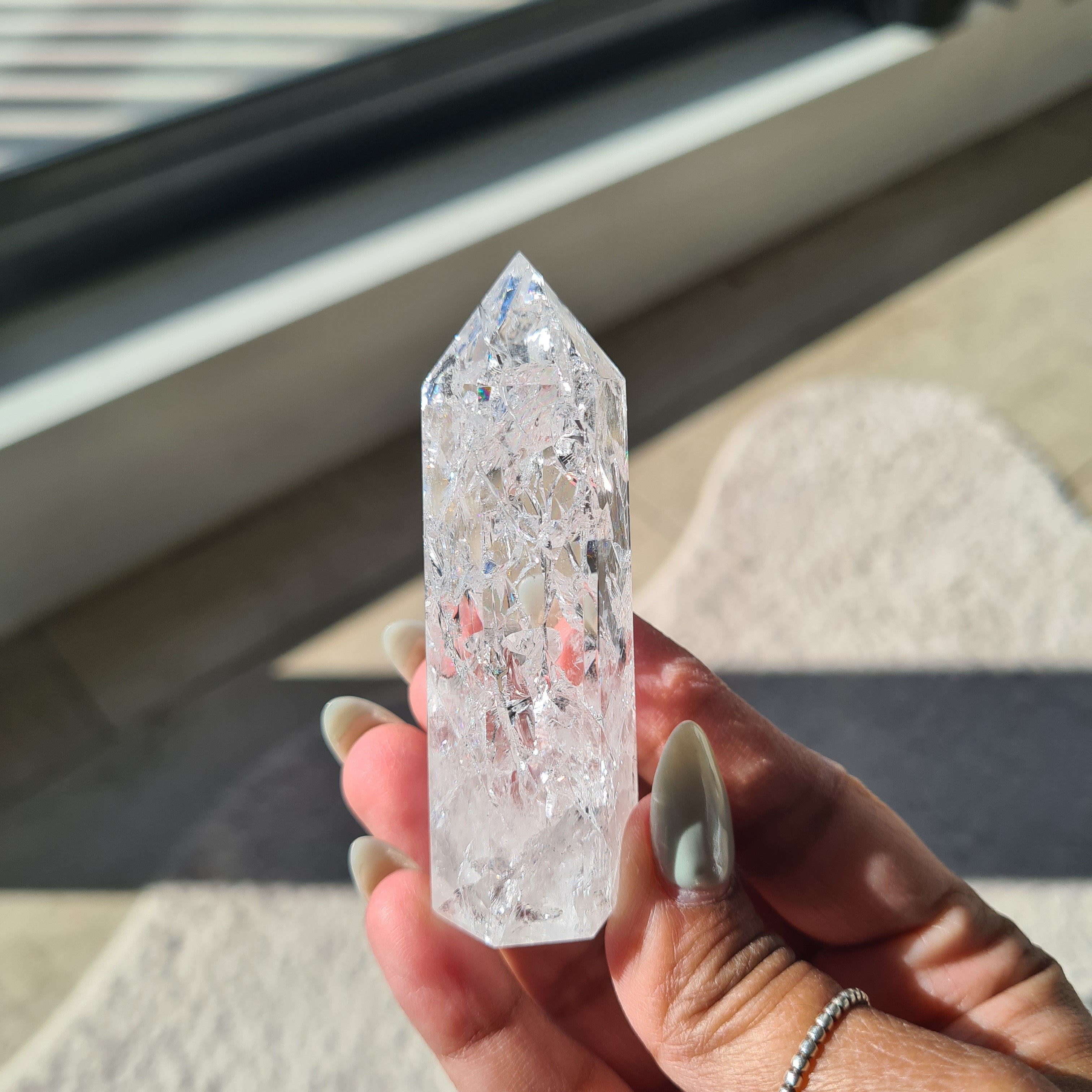 Crackled Quartz Point | A