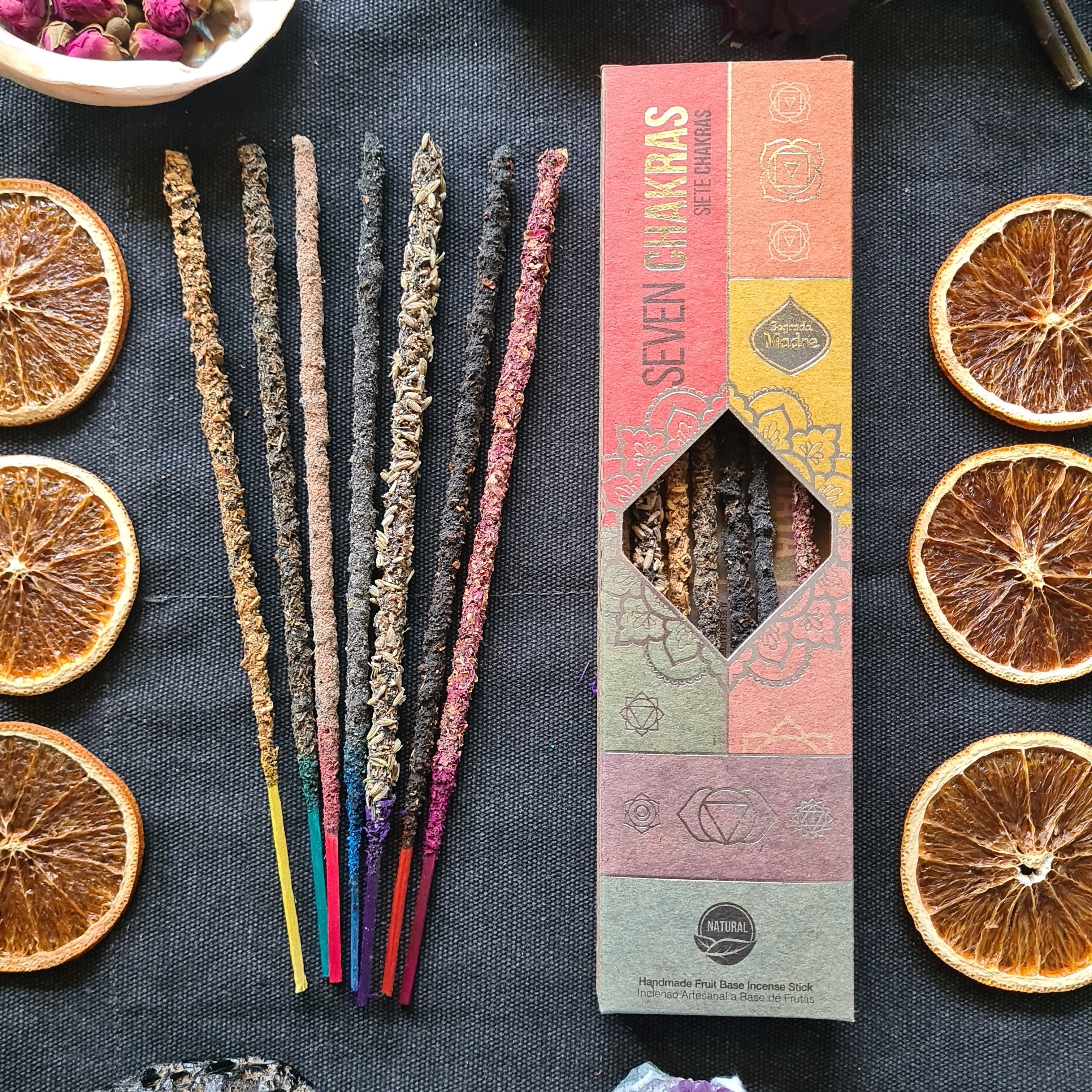 7 Chakra Herbal Stick ~ Incense