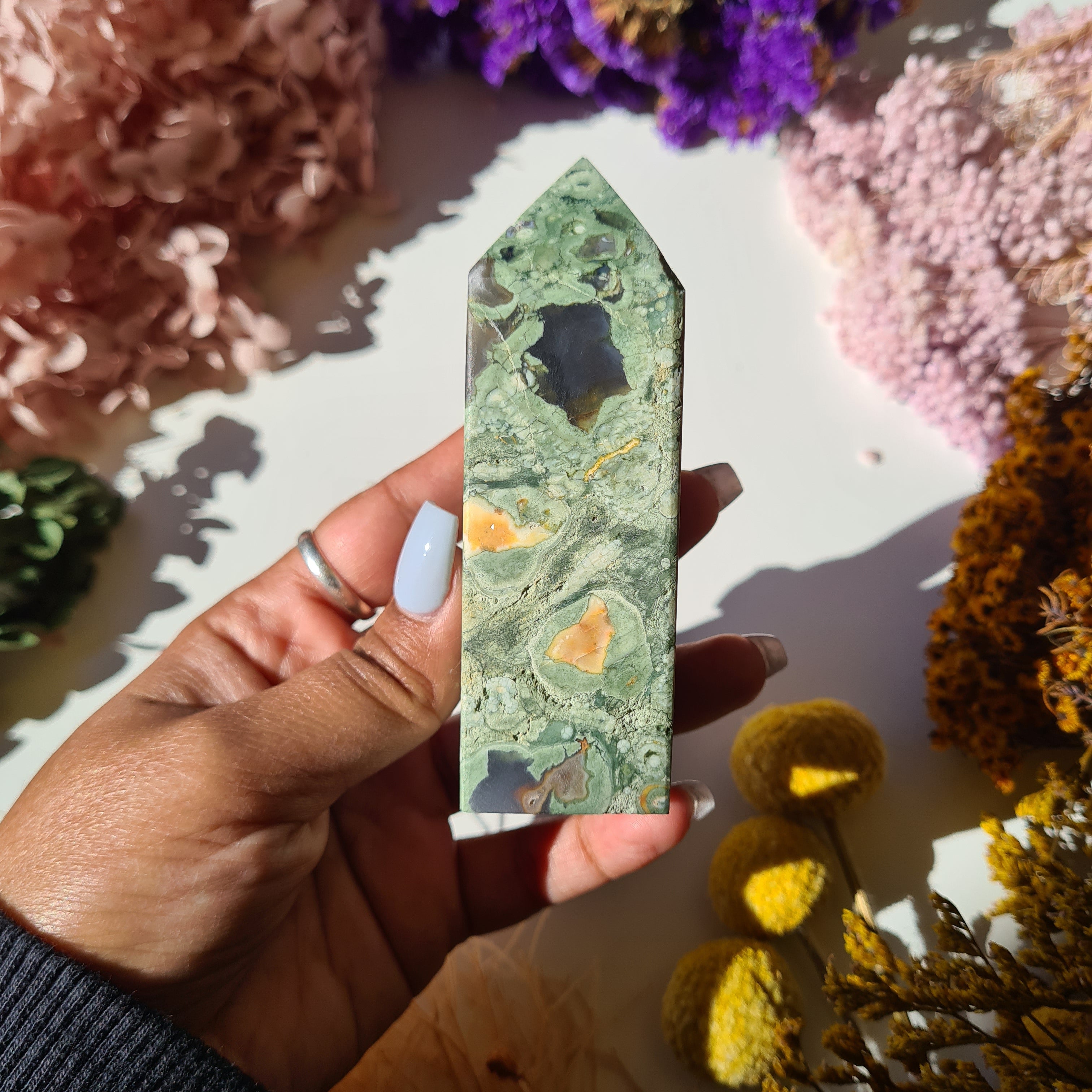 Rainforest Jasper Point | 183 g