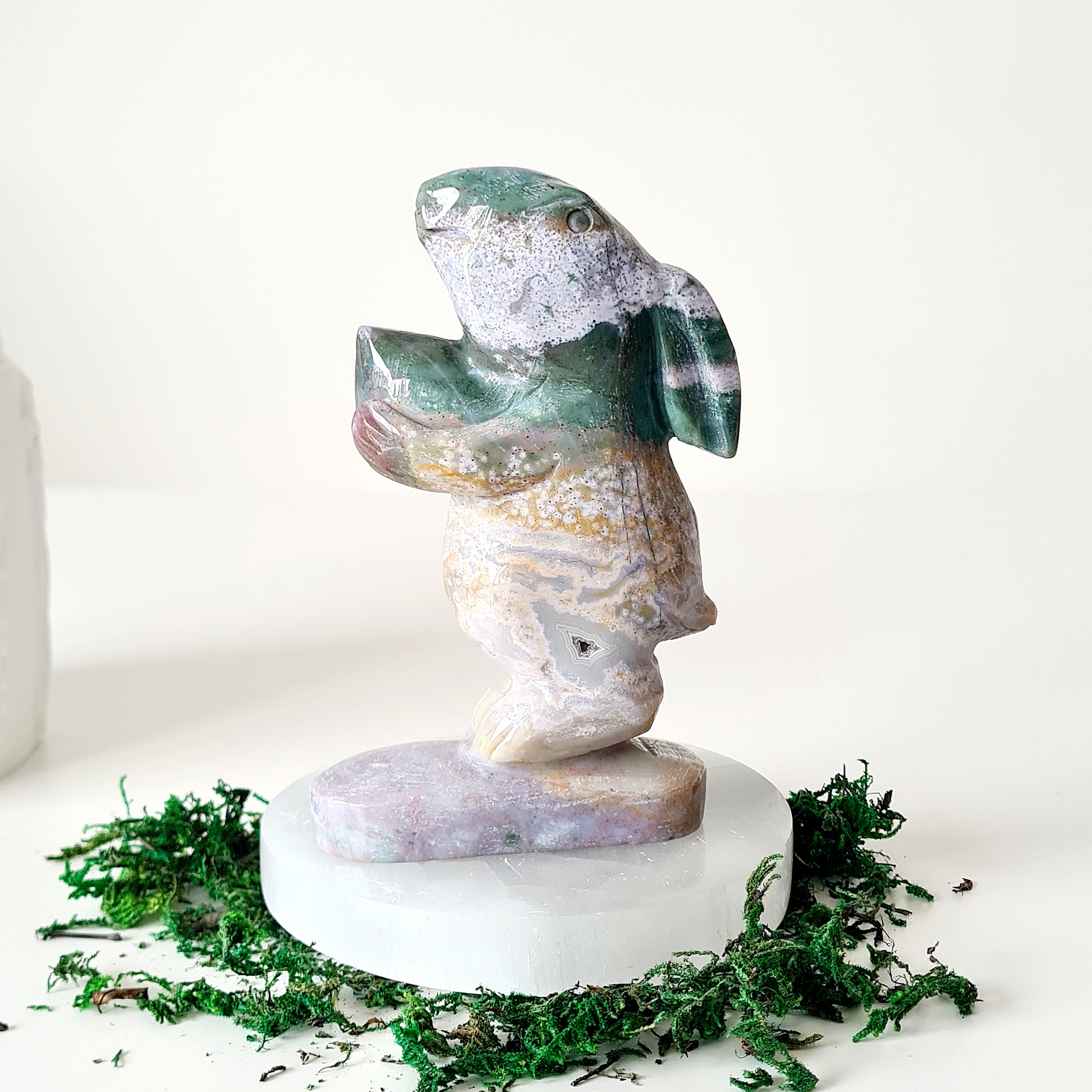 Ocean Jasper Bunny | B | 375 g