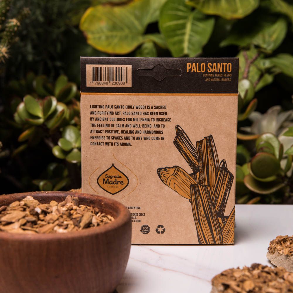 Palo Santo Woody Charcoal Incense | 4 Pcs