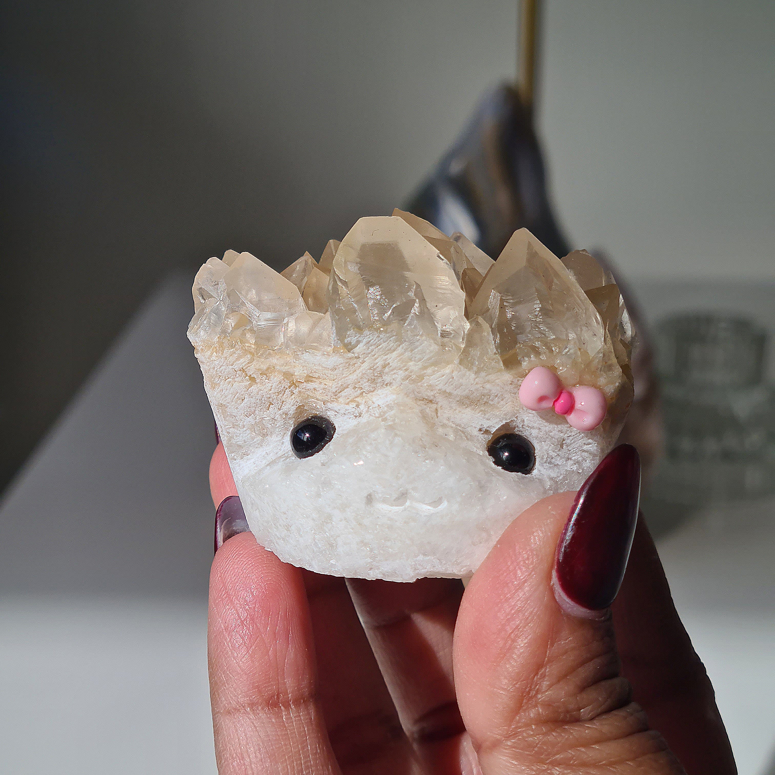 Calcite Crystal Carving | D