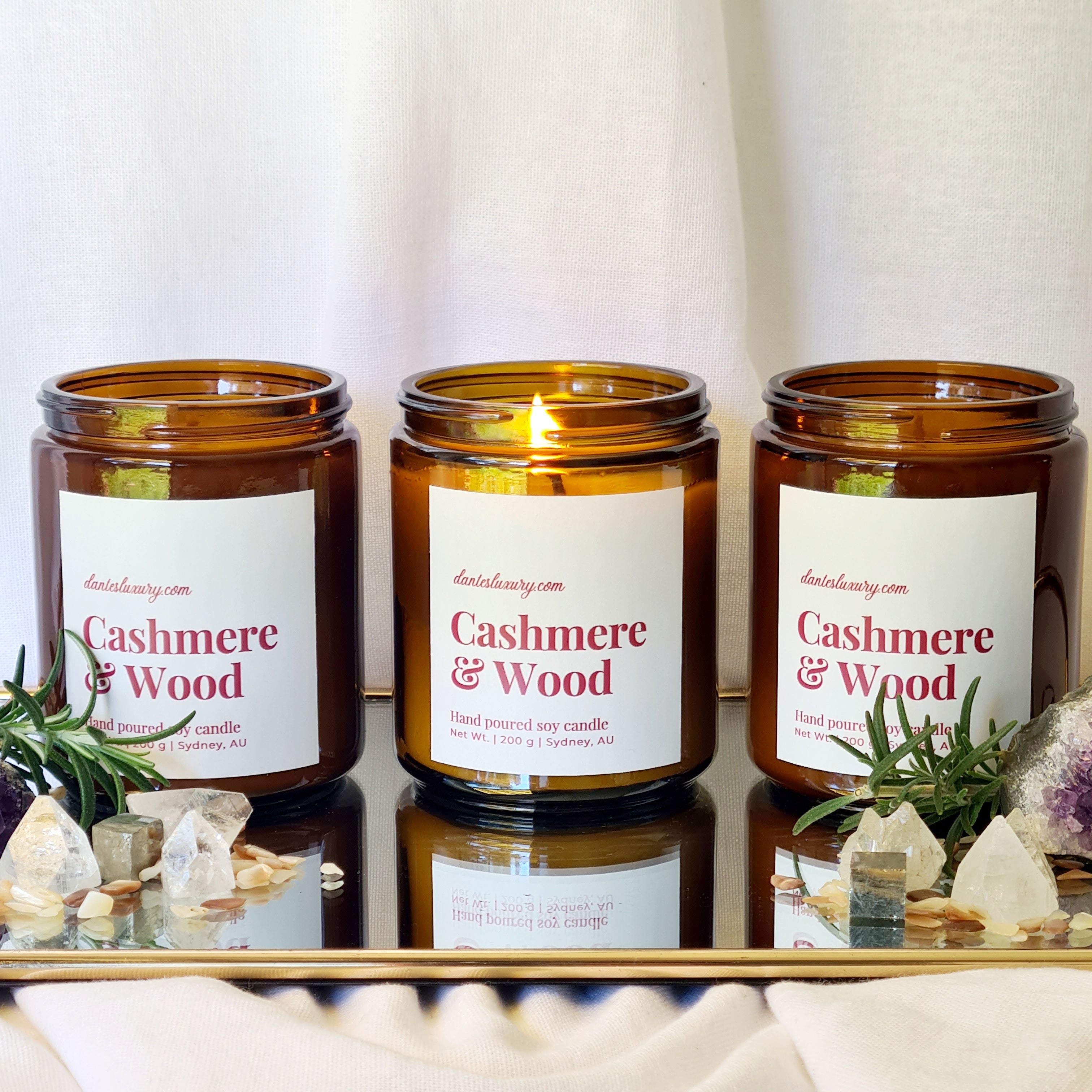 Cashmere & Wood Candle