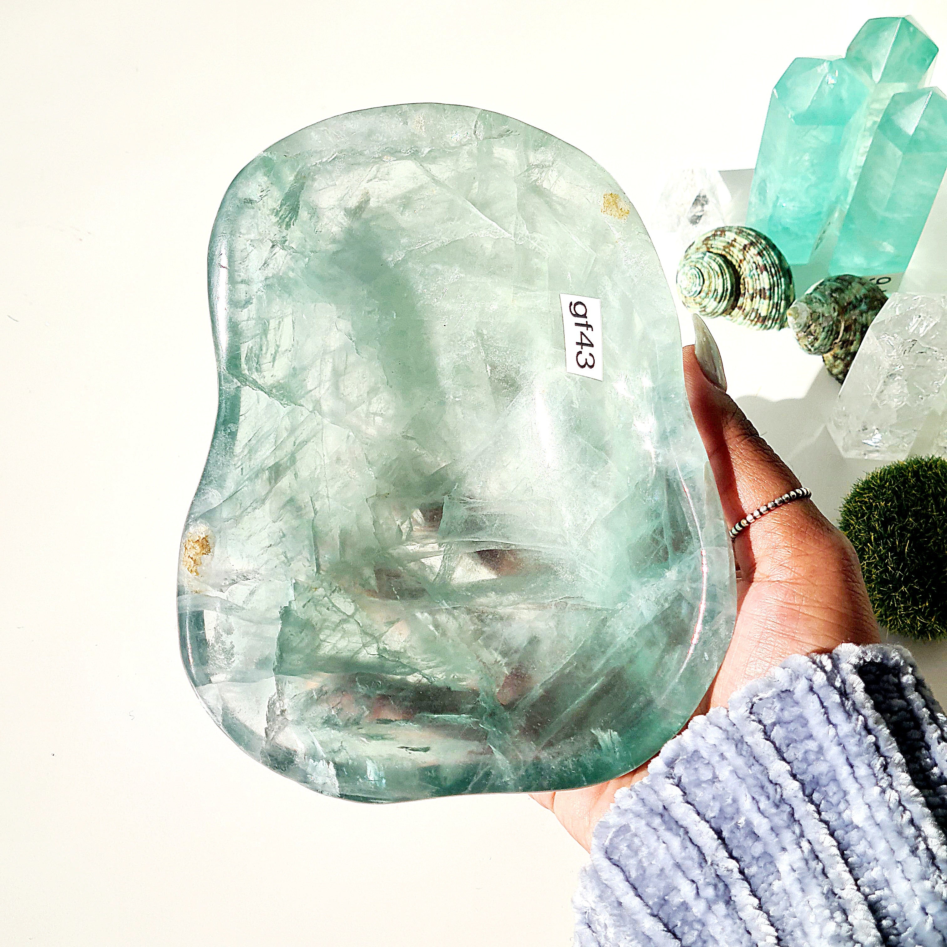 Fluorite Crystal Bowl | gf43