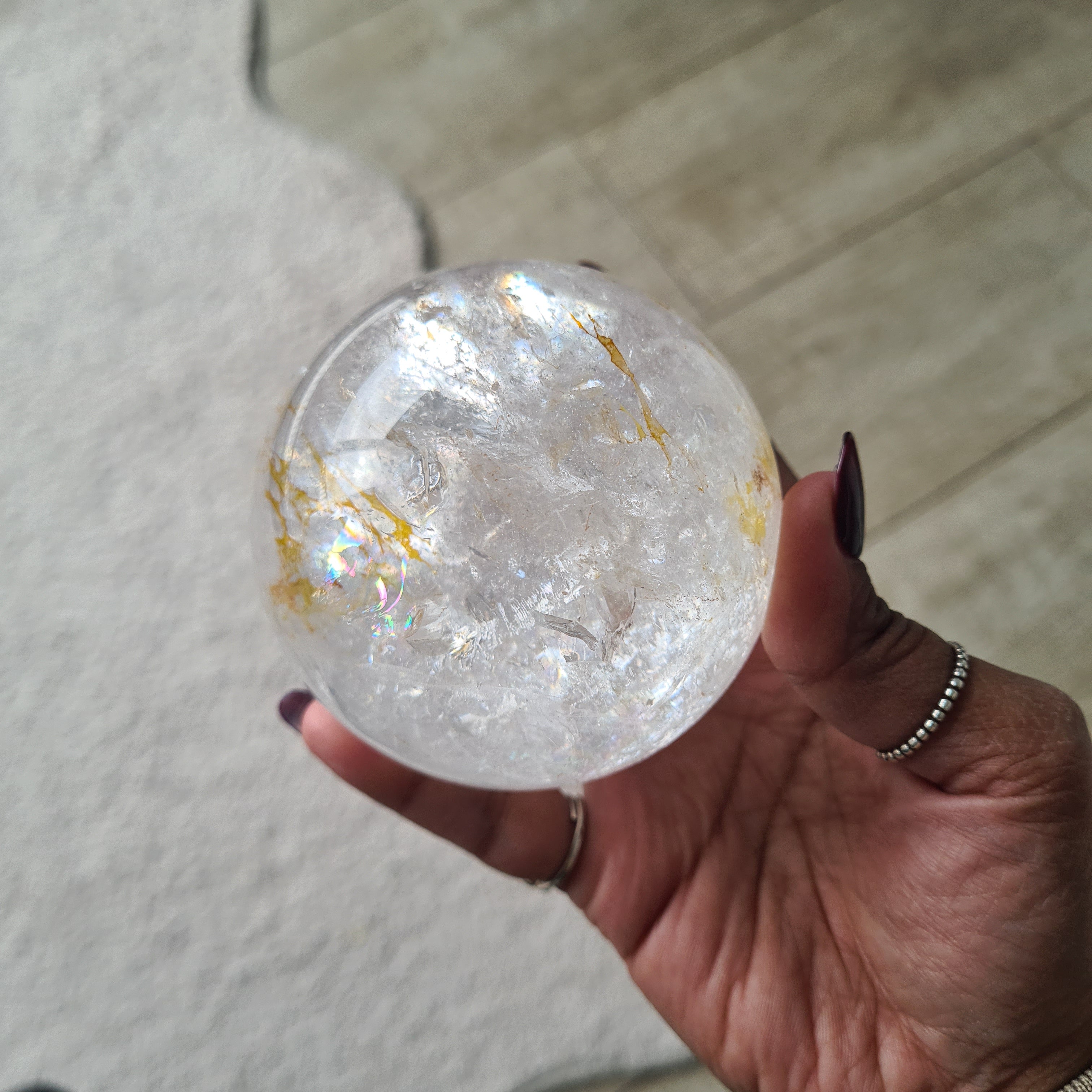 Clear Quartz Sphere | Master Healer | 631 g