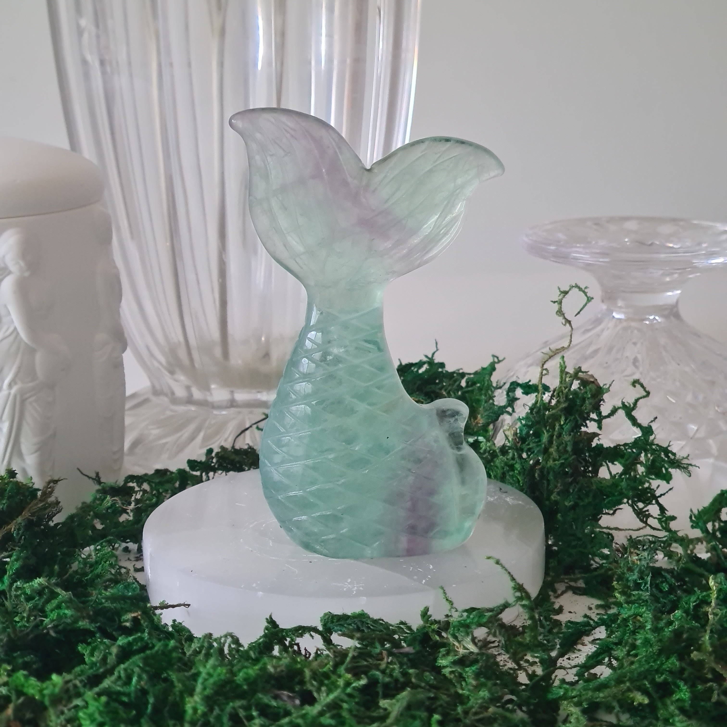 Siren & Mermaid Tail | Fluorite