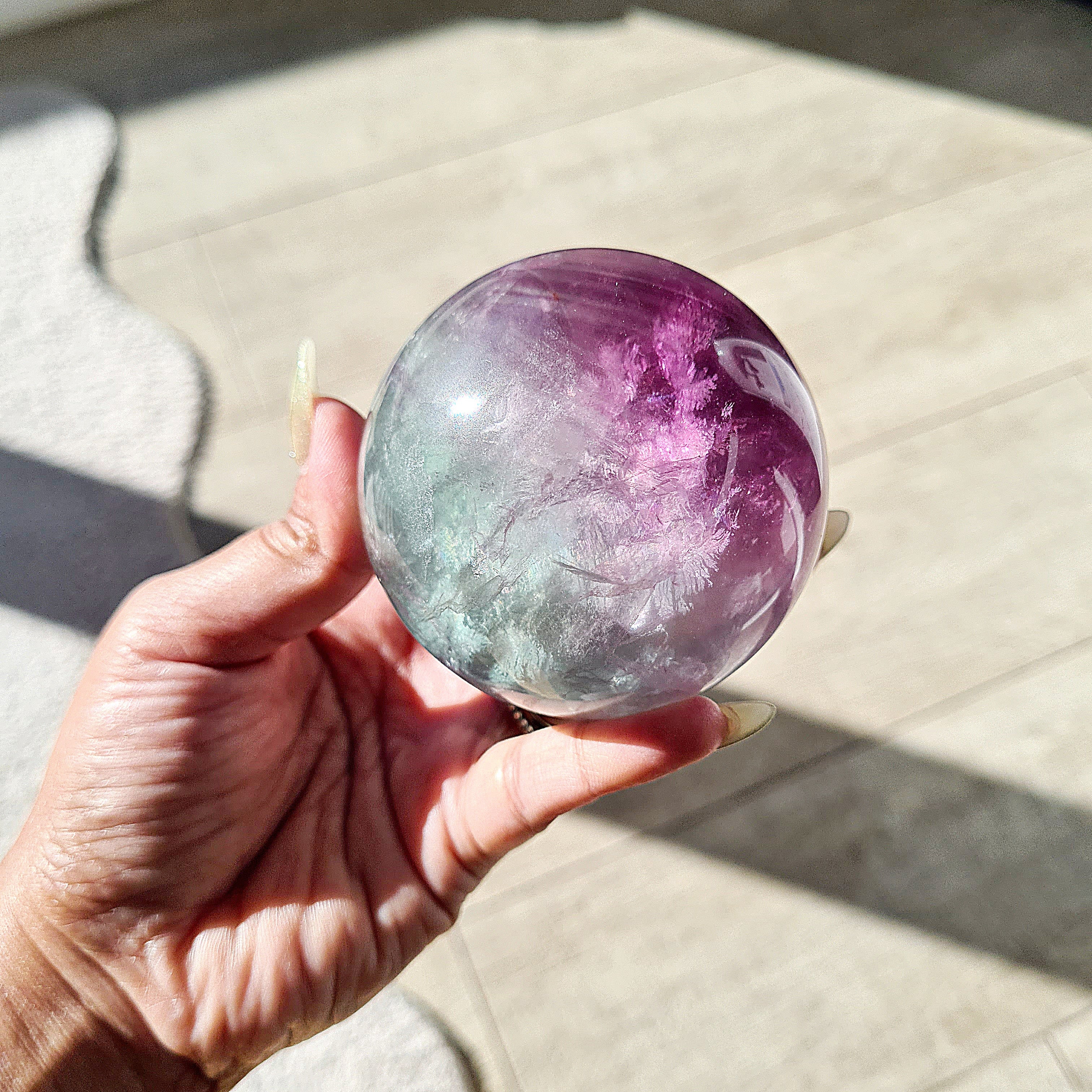 Mermaid & Siren | Fluorite with Stand | 564 g