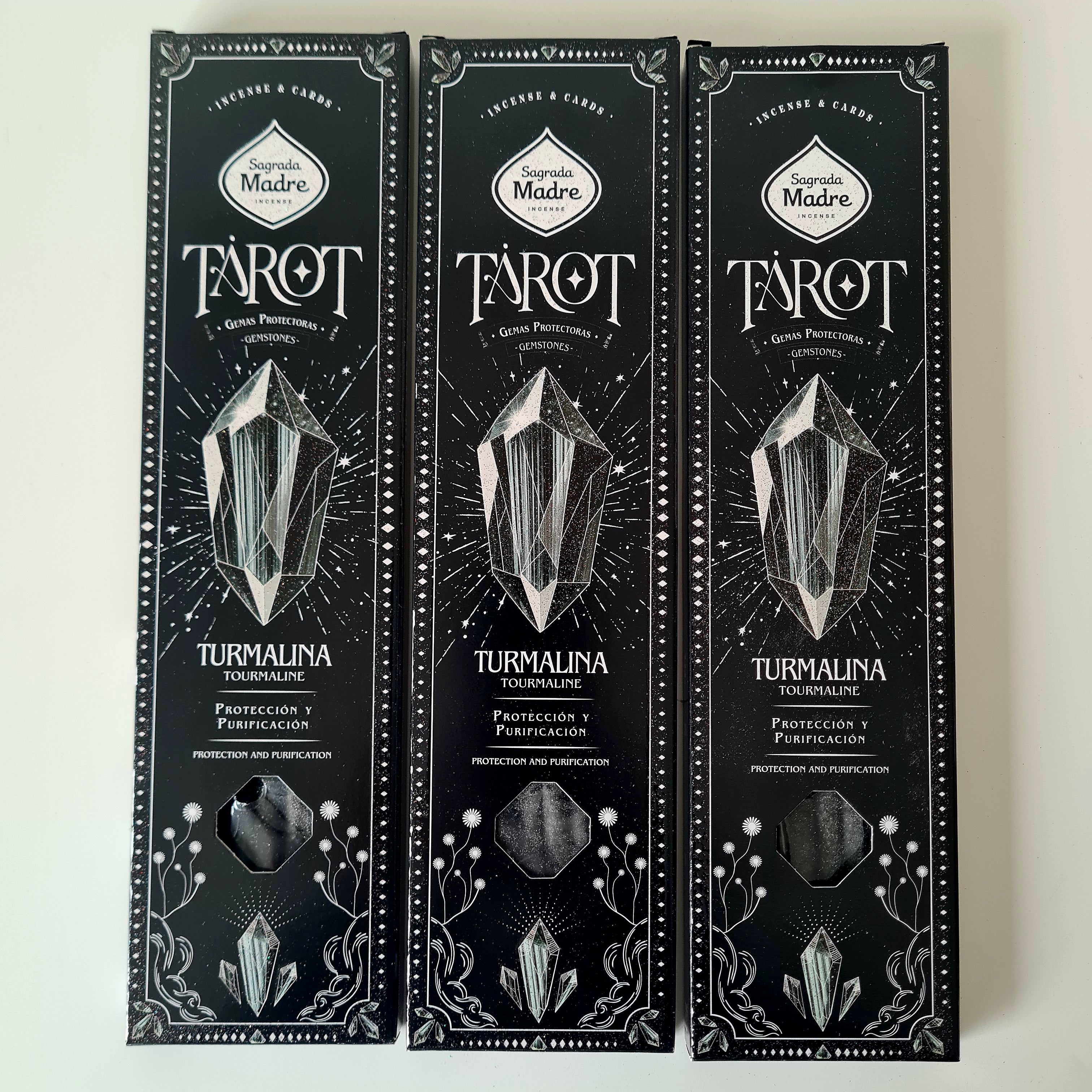 Tourmaline Tarot of Gems Incense | 6 Sticks | 1 packet