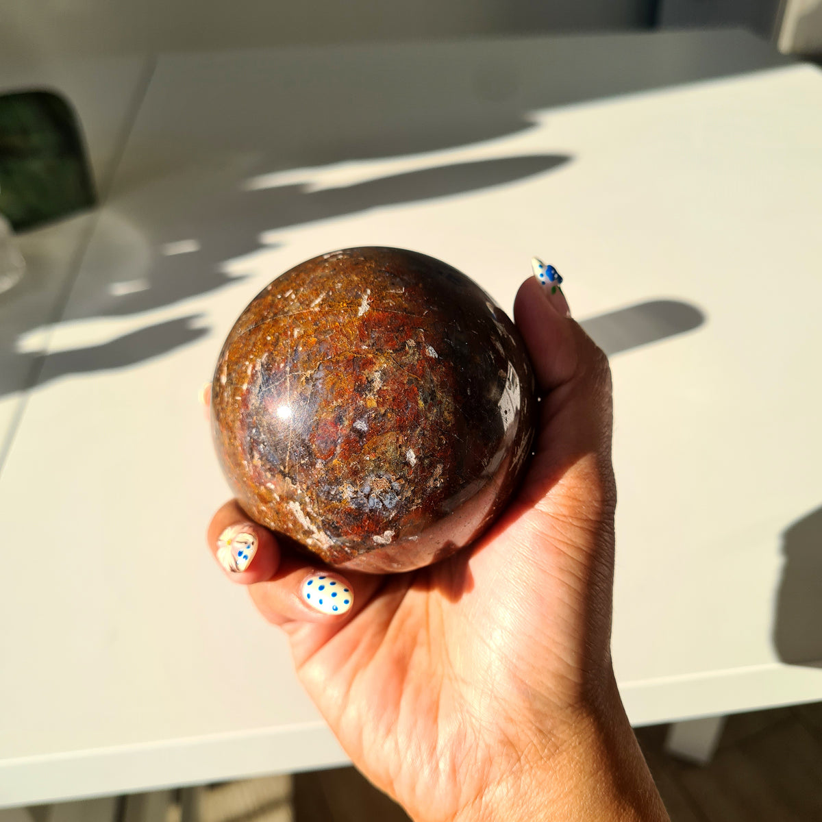 Pietersite Sphere On Stand | C