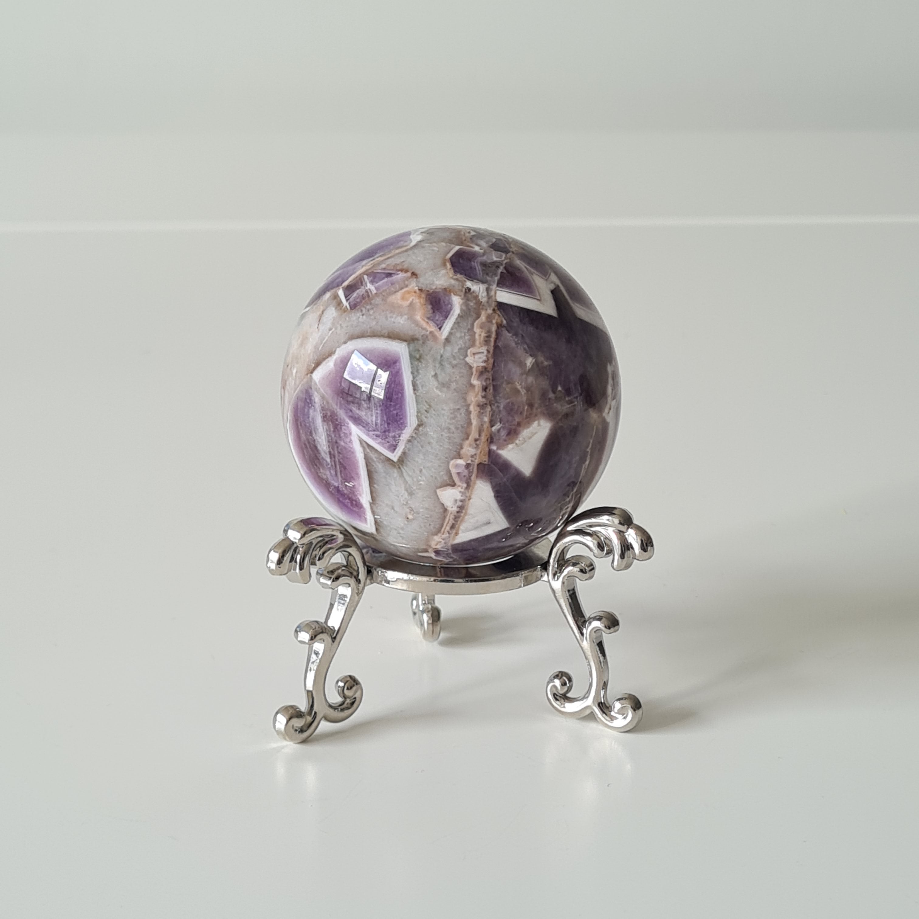 Chevron Amethyst Sphere | 300 g