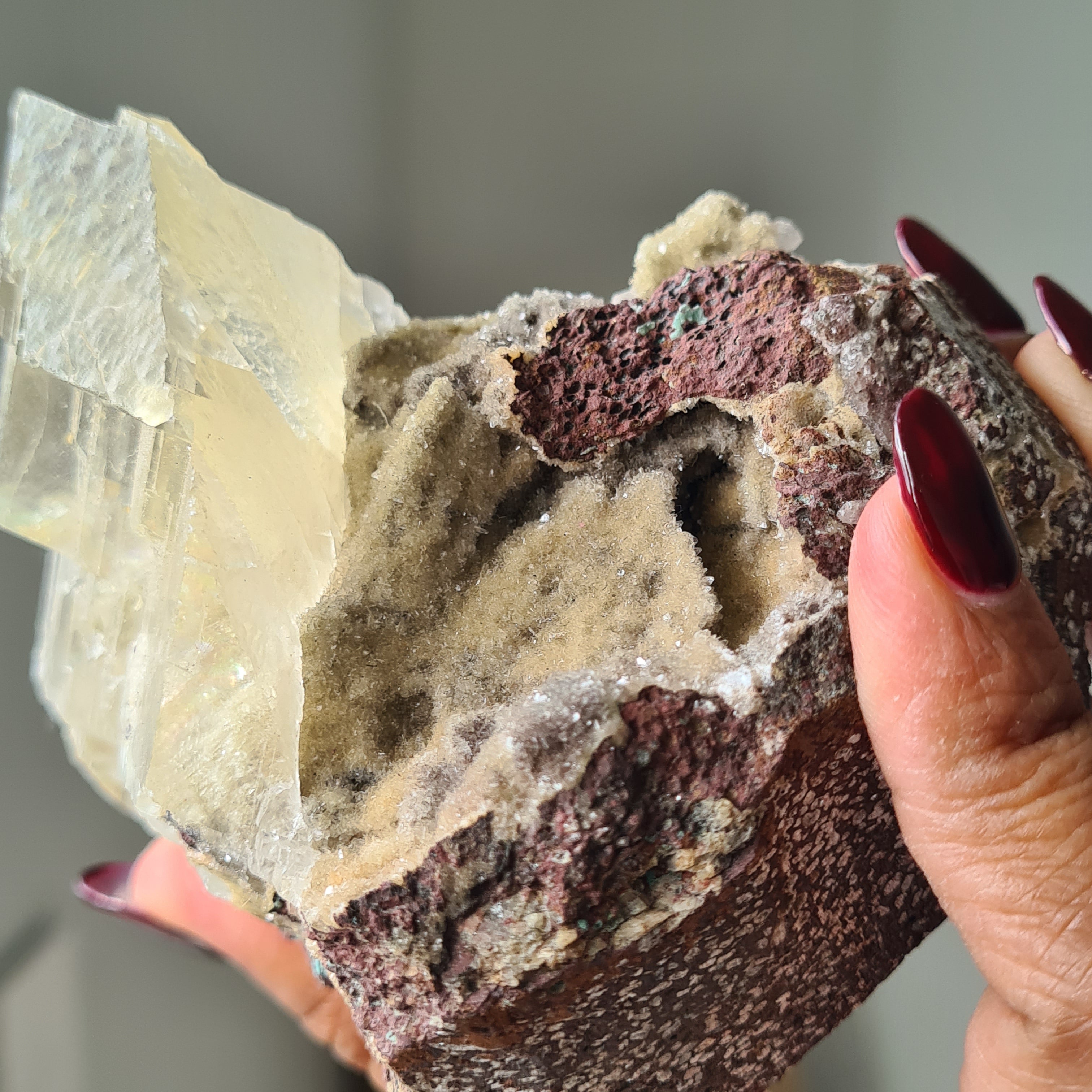 Rainbow Calcite
