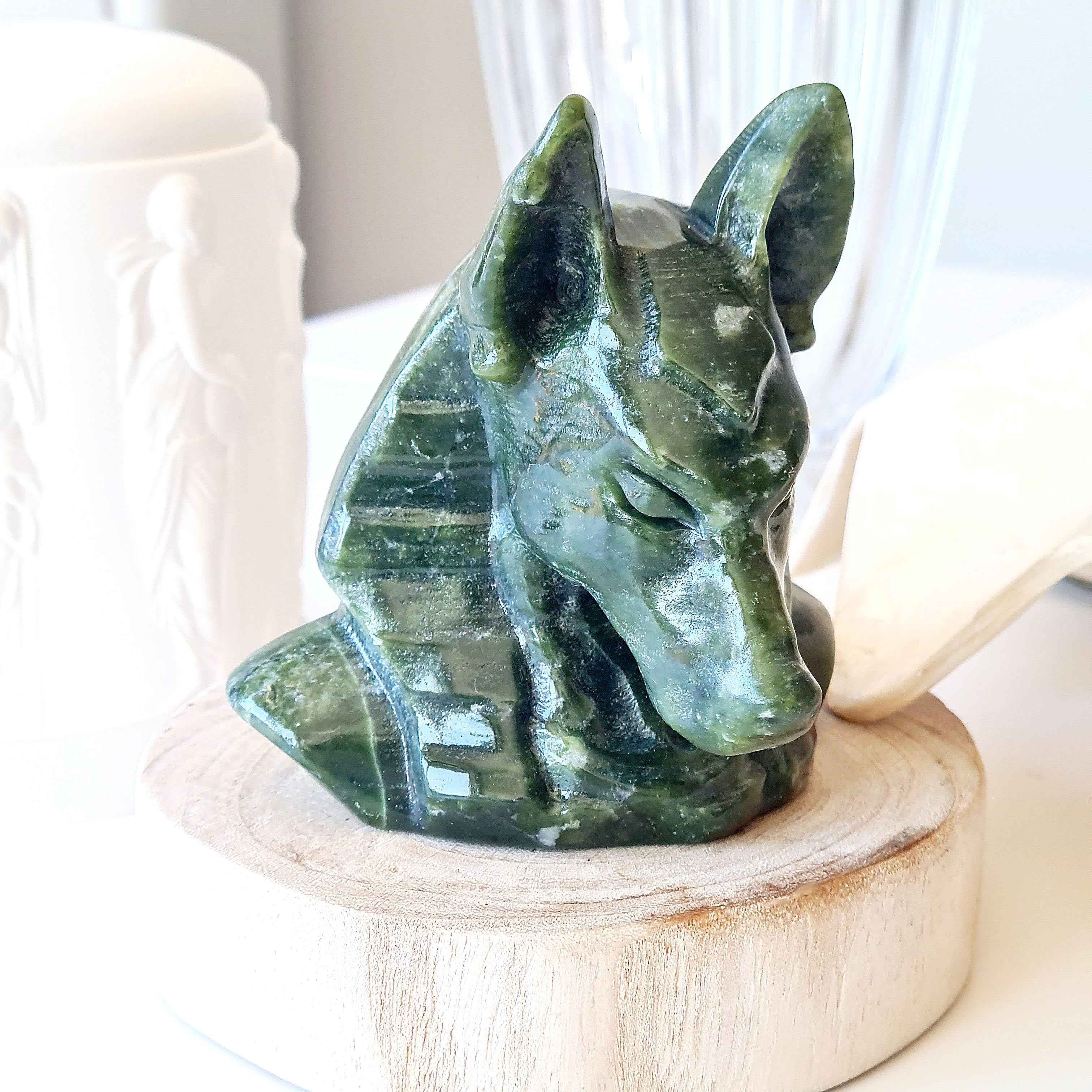 Anubis | Green Jade