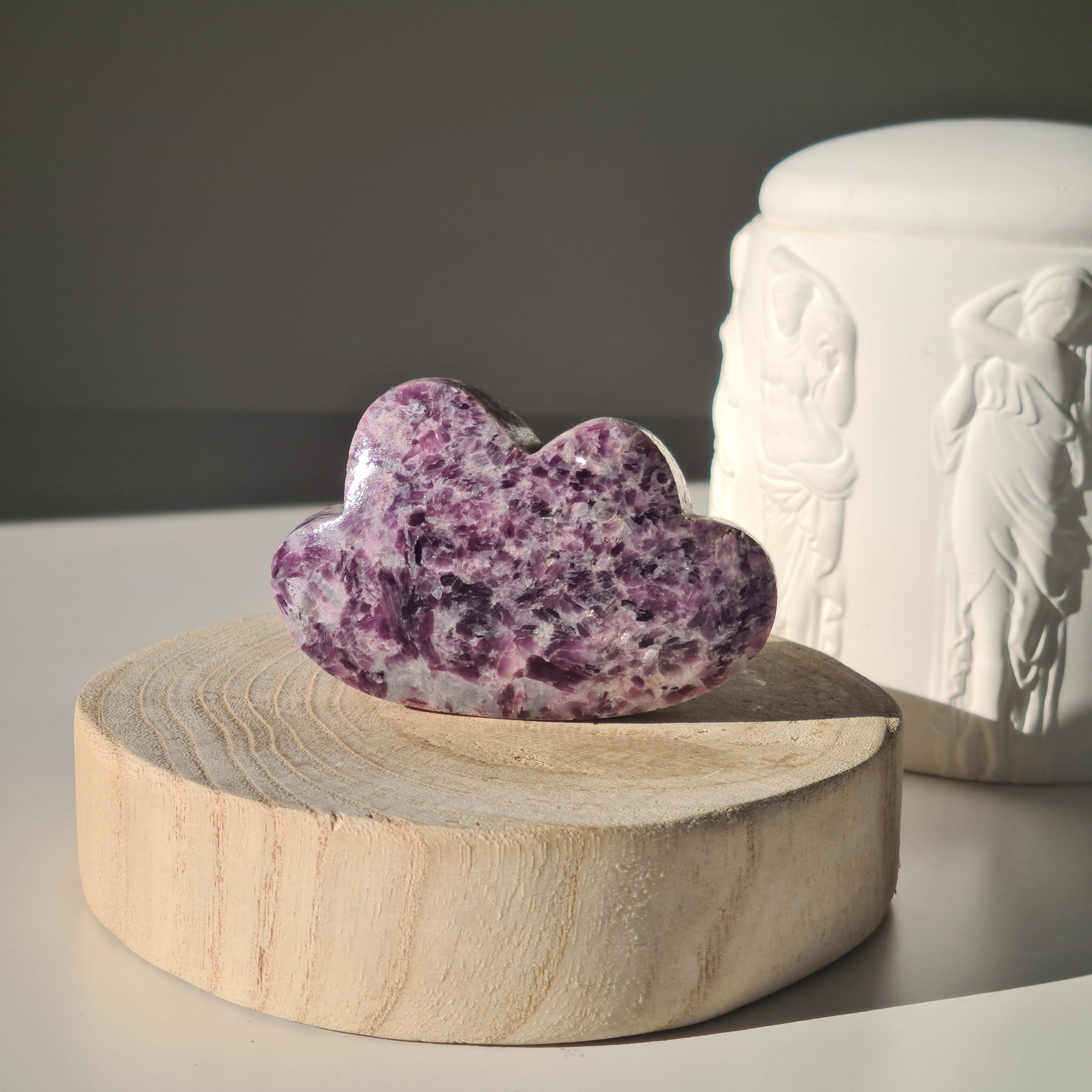 Lepidolite Fluffy Cloud | B