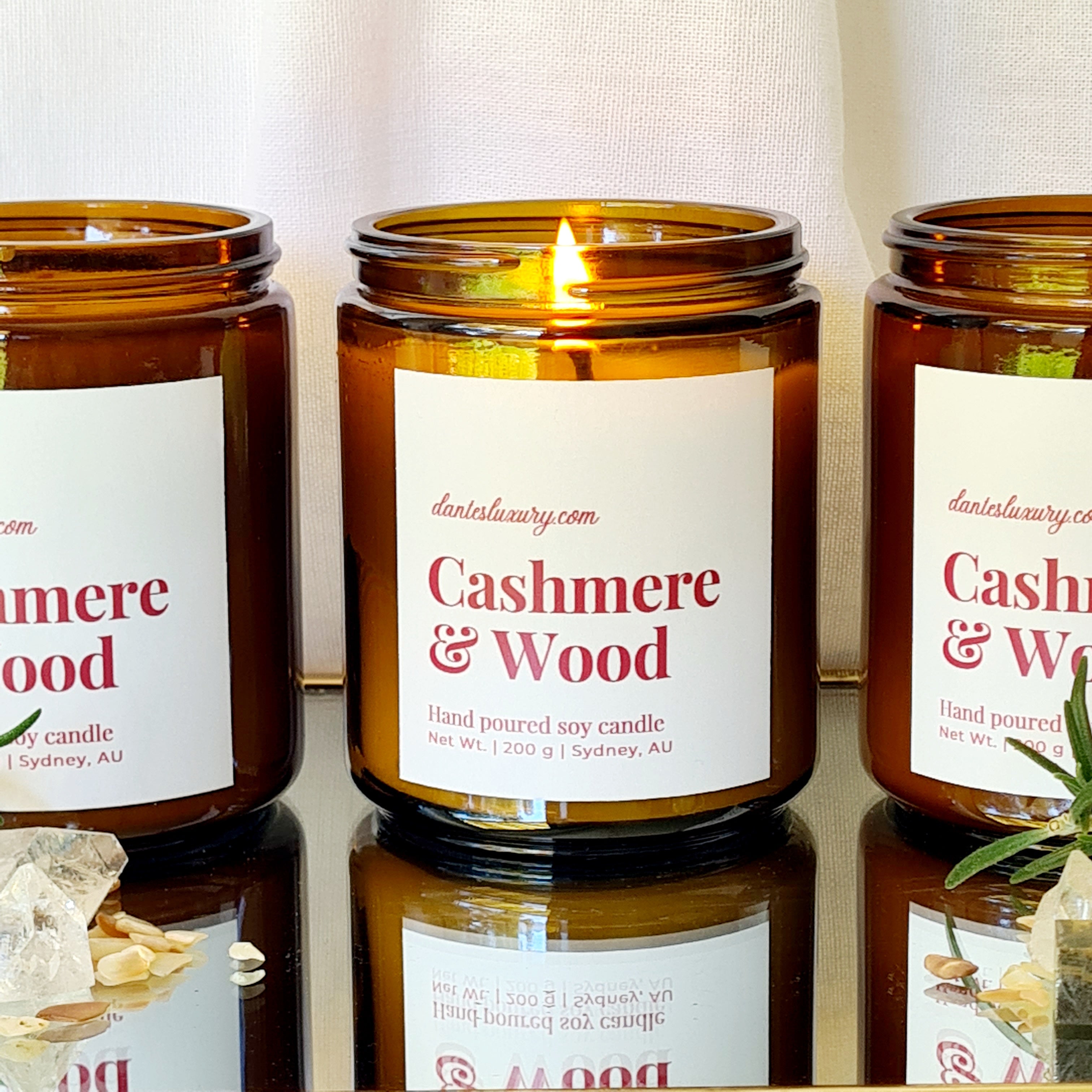 Cashmere & Wood Candle
