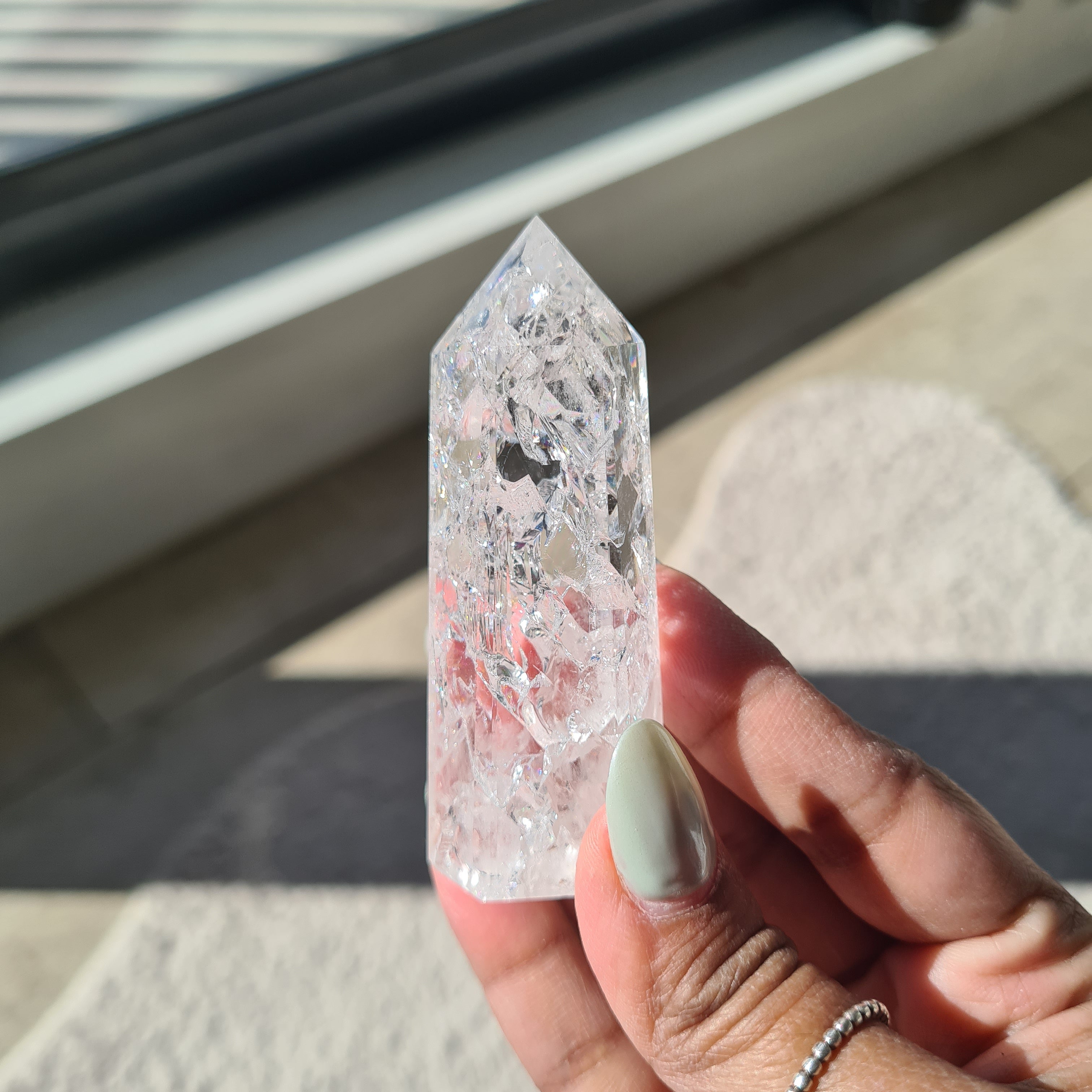 Crackled Quartz Point | A