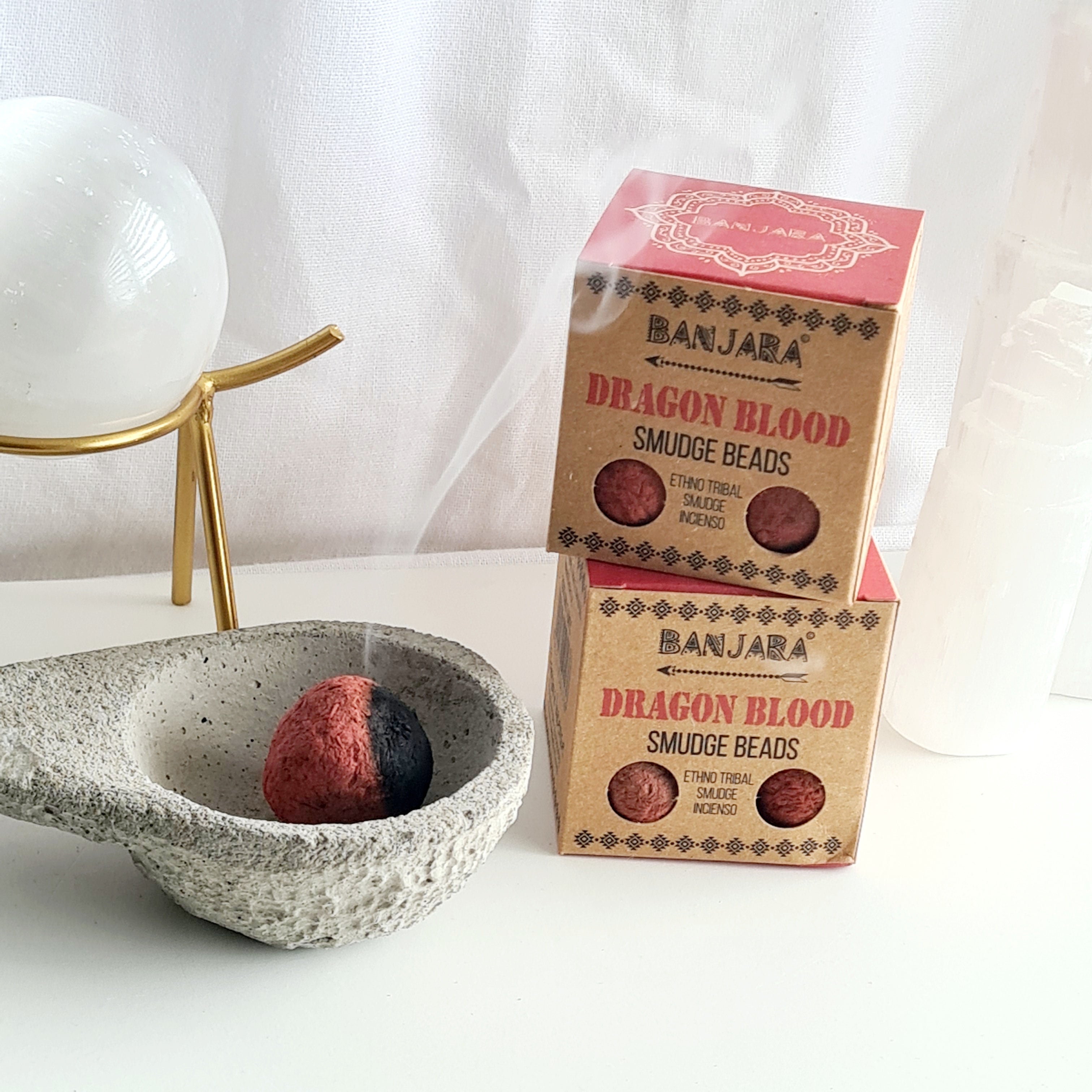 Dragon's Blood Smudge Beads