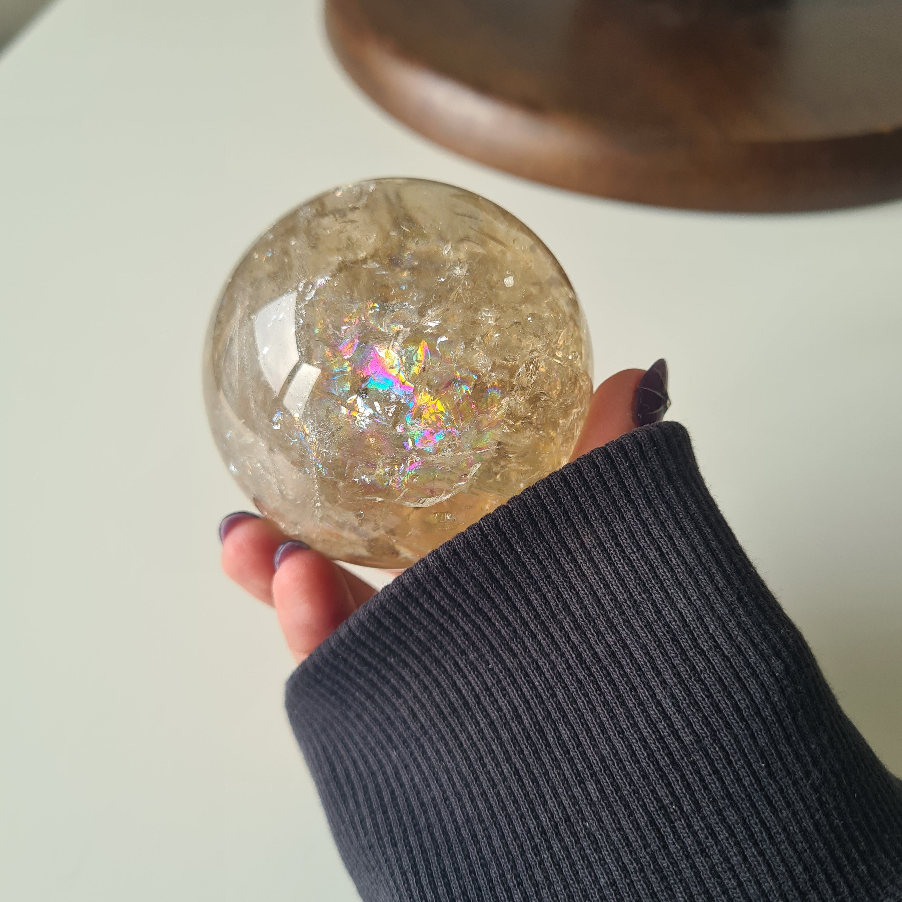Citrine Sphere | C | 392 g | 6 cm