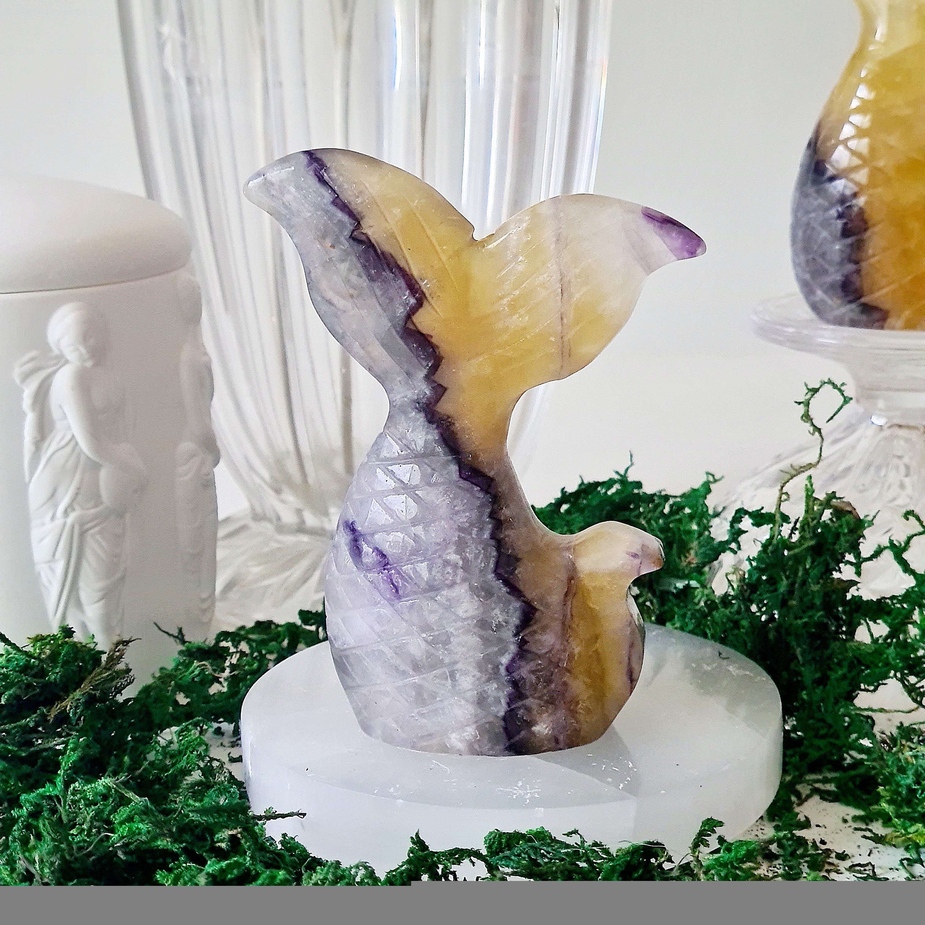 Siren & Mermaid Tail | Fluorite