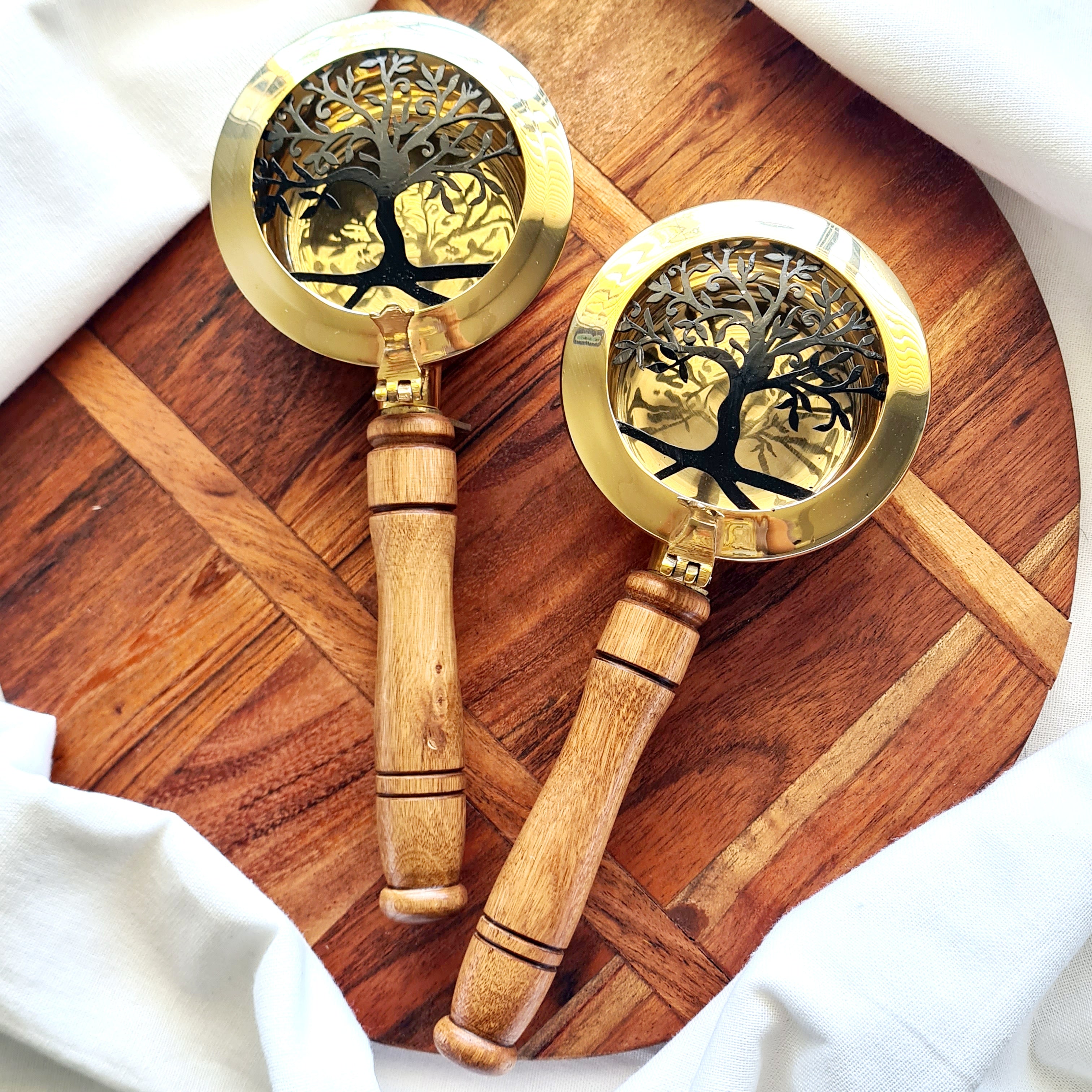 Burner with Wooden Handle | Tree Of Life