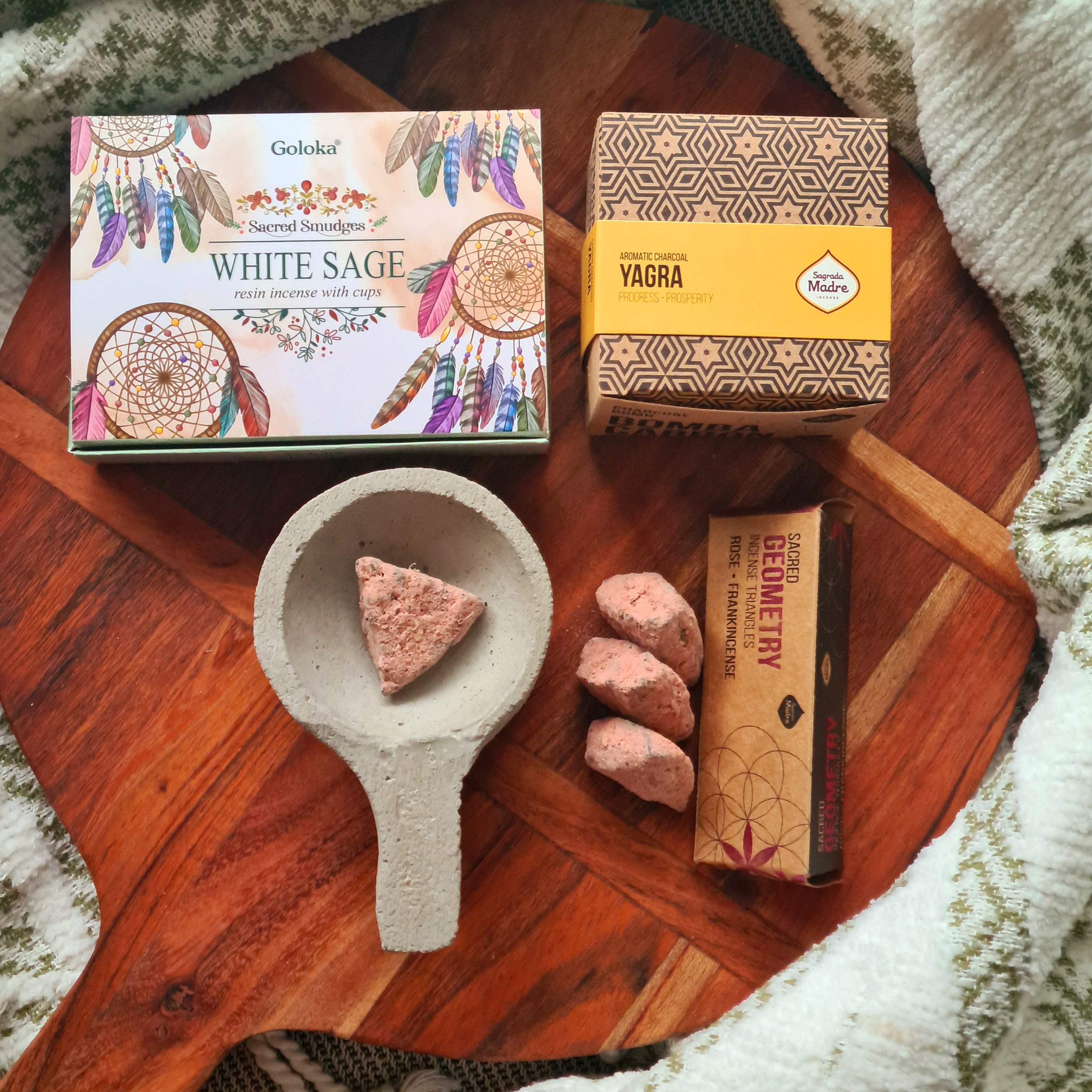 Sacred Space Spiritual Kit – Ritual Tools for Intention & Protection