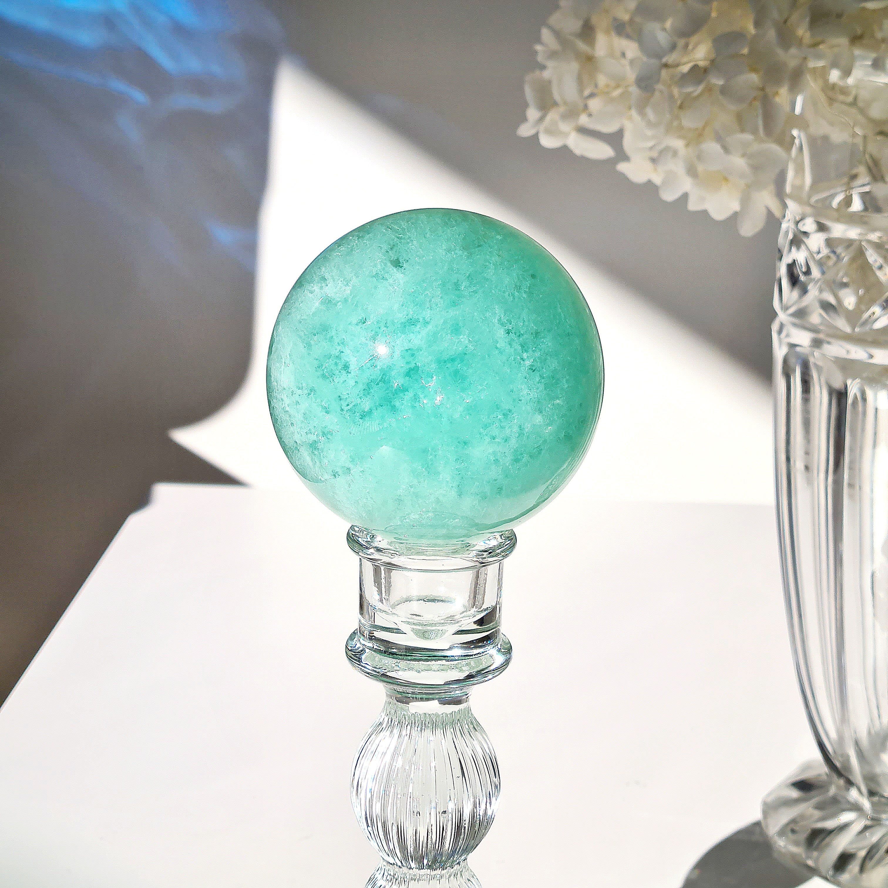 Blue Lake Fluorite with stand | A | 748 g