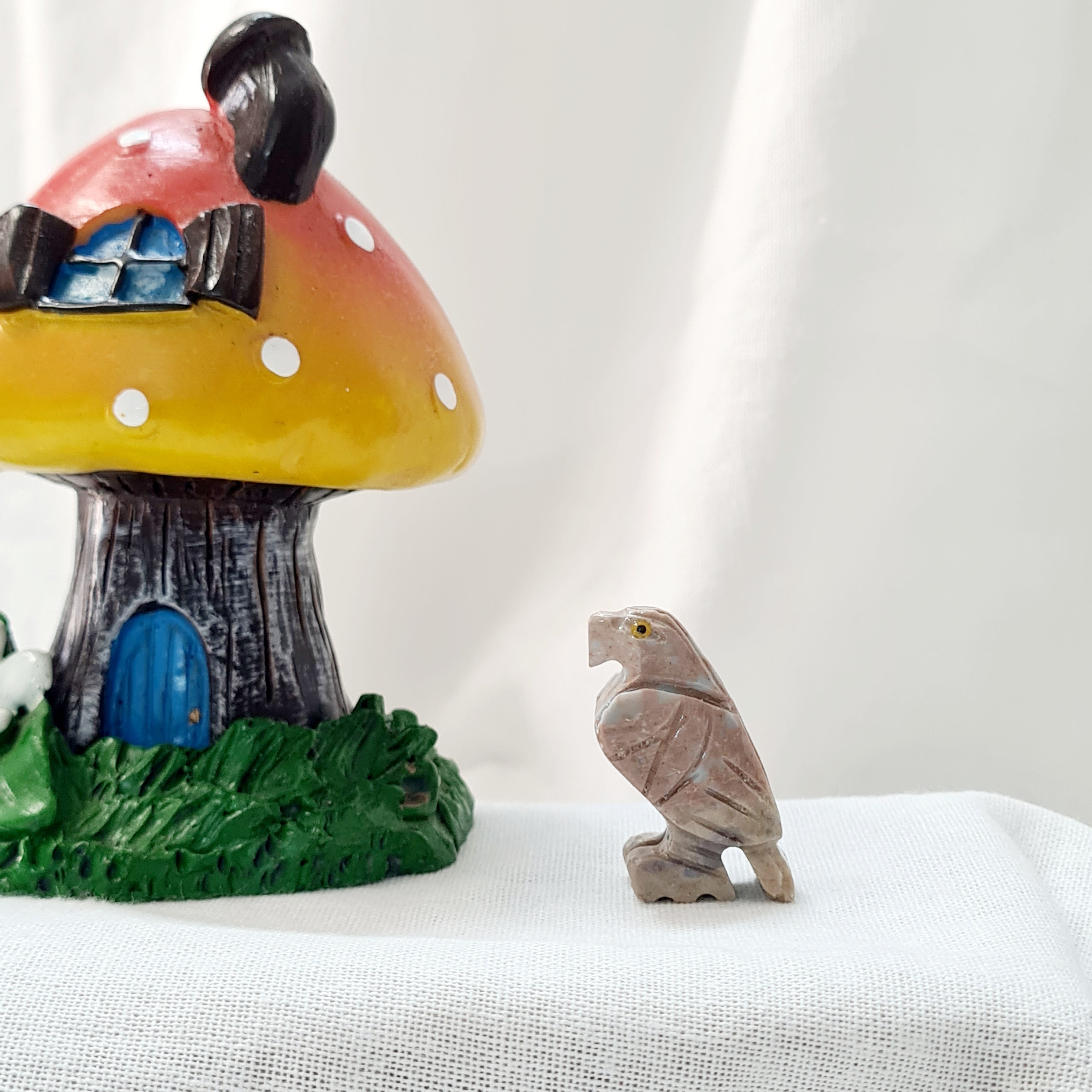 Dolomite Carving | Standing Bird