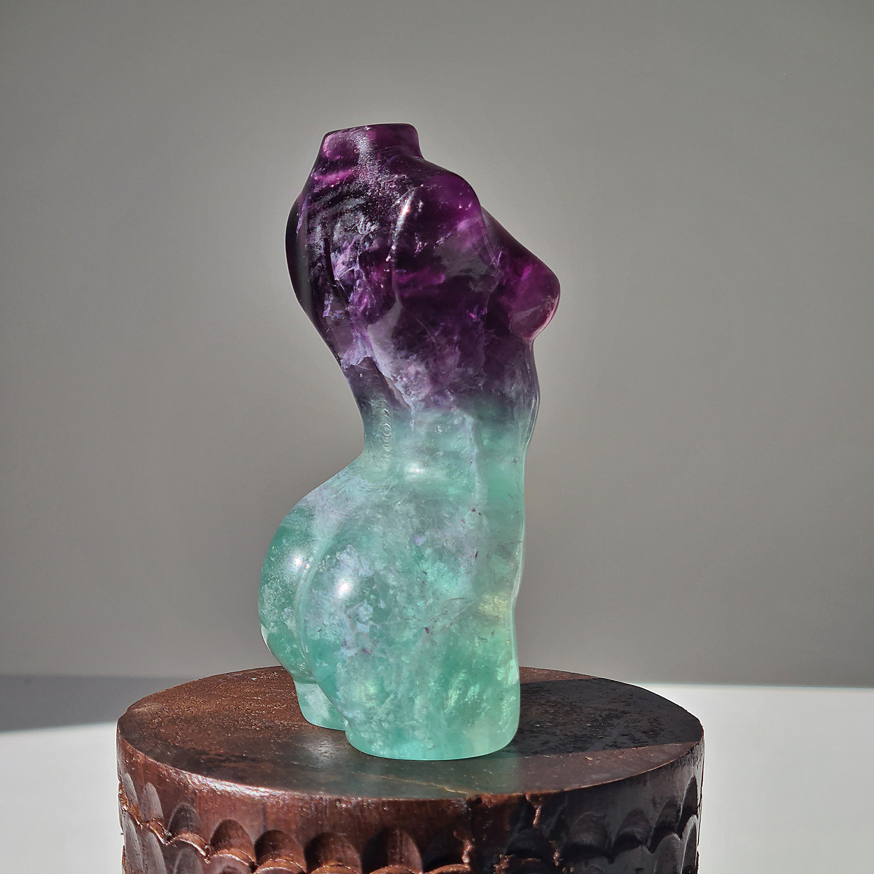Fluorite Crystal Goddess | A | 400 g